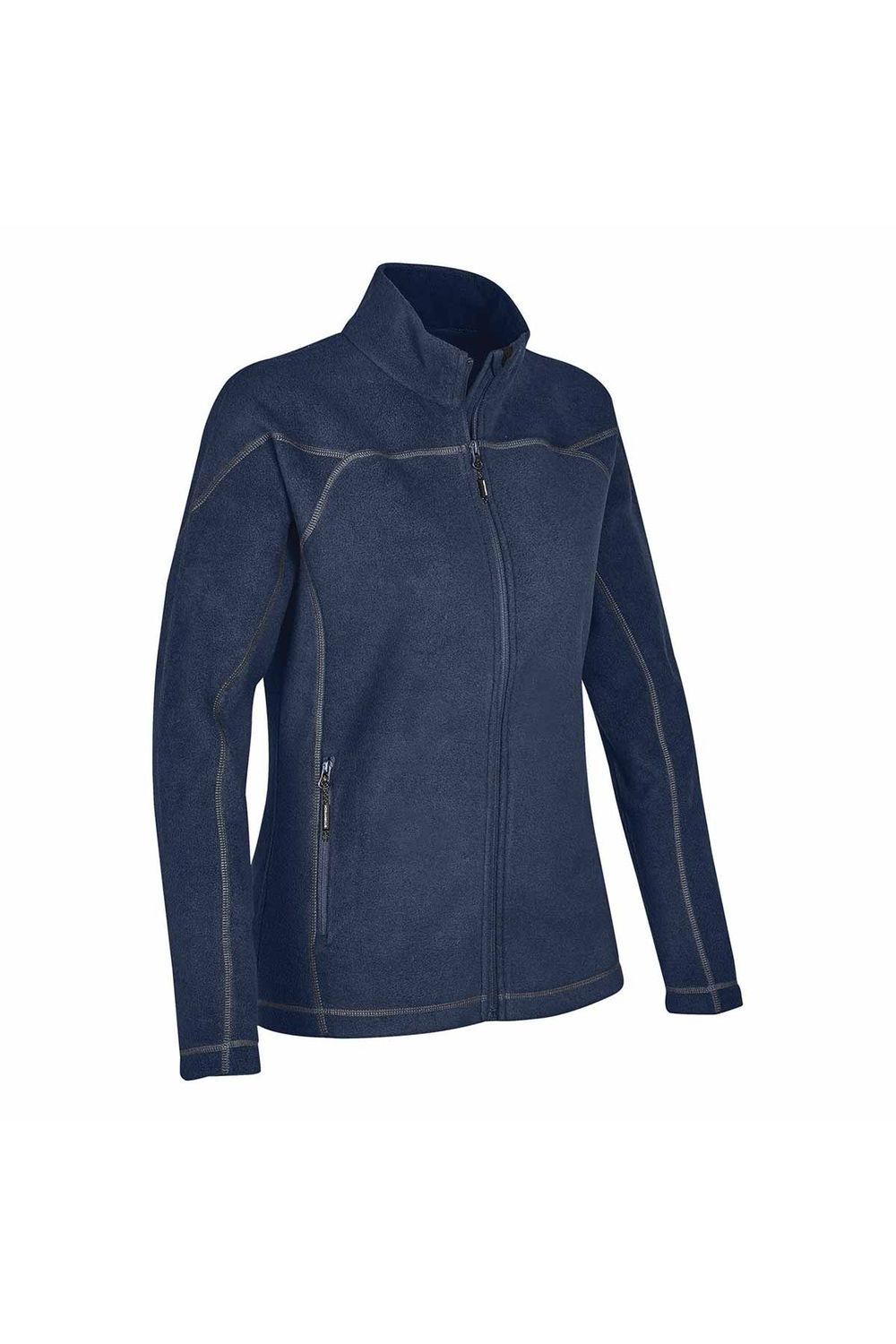 Navy Blue Reactor Fleece Shell Jacket, Image 3 of 4