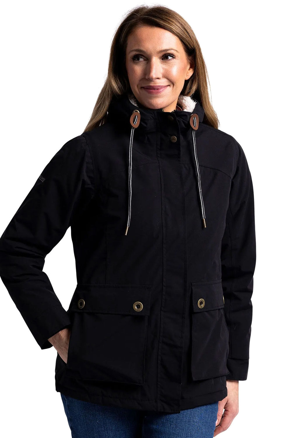 Black Token Waterproof Jacket, Image 3 of 4