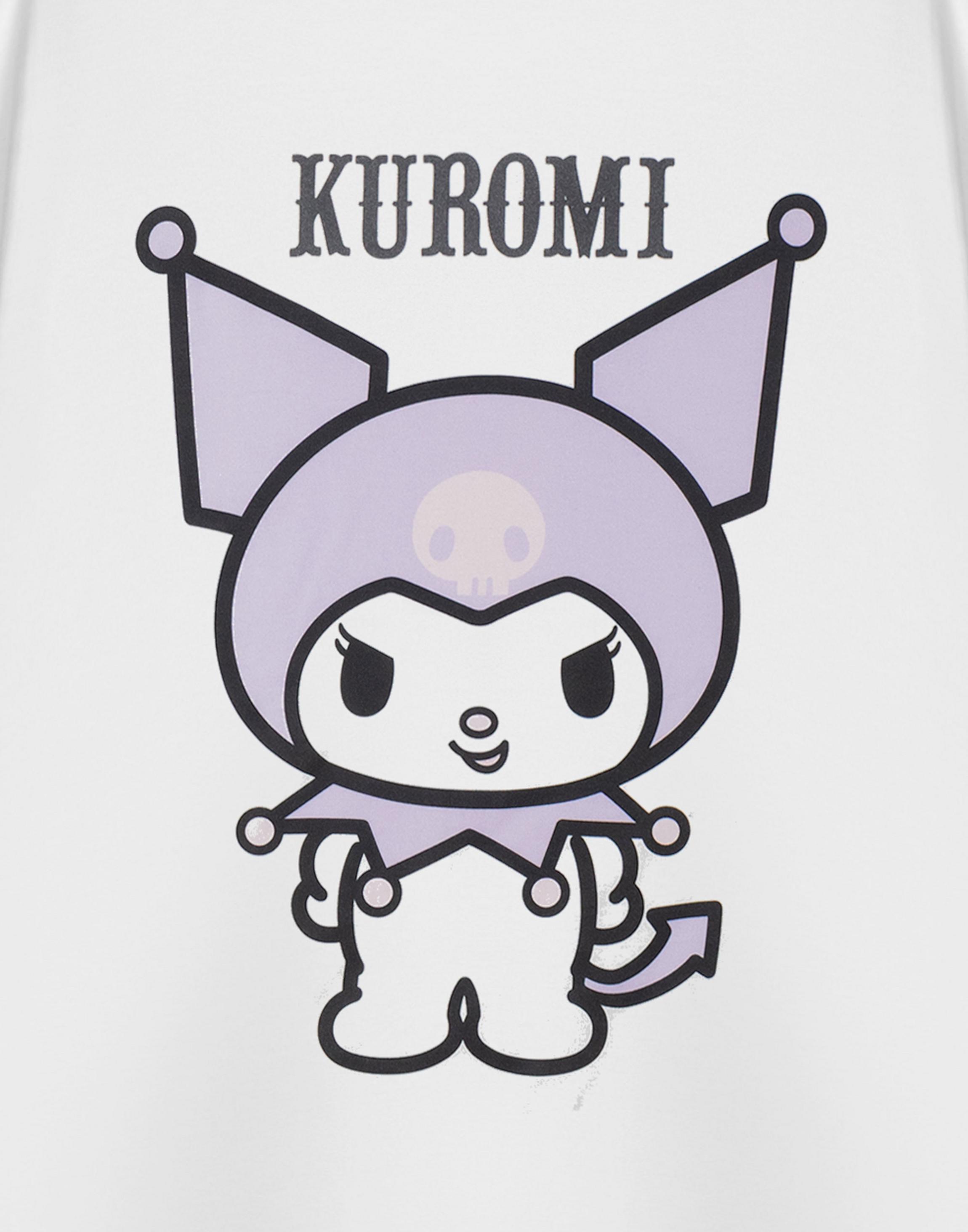 White Hello Kitty Kuromi Pastel X-Large T-Shirt, Image 6 of 6