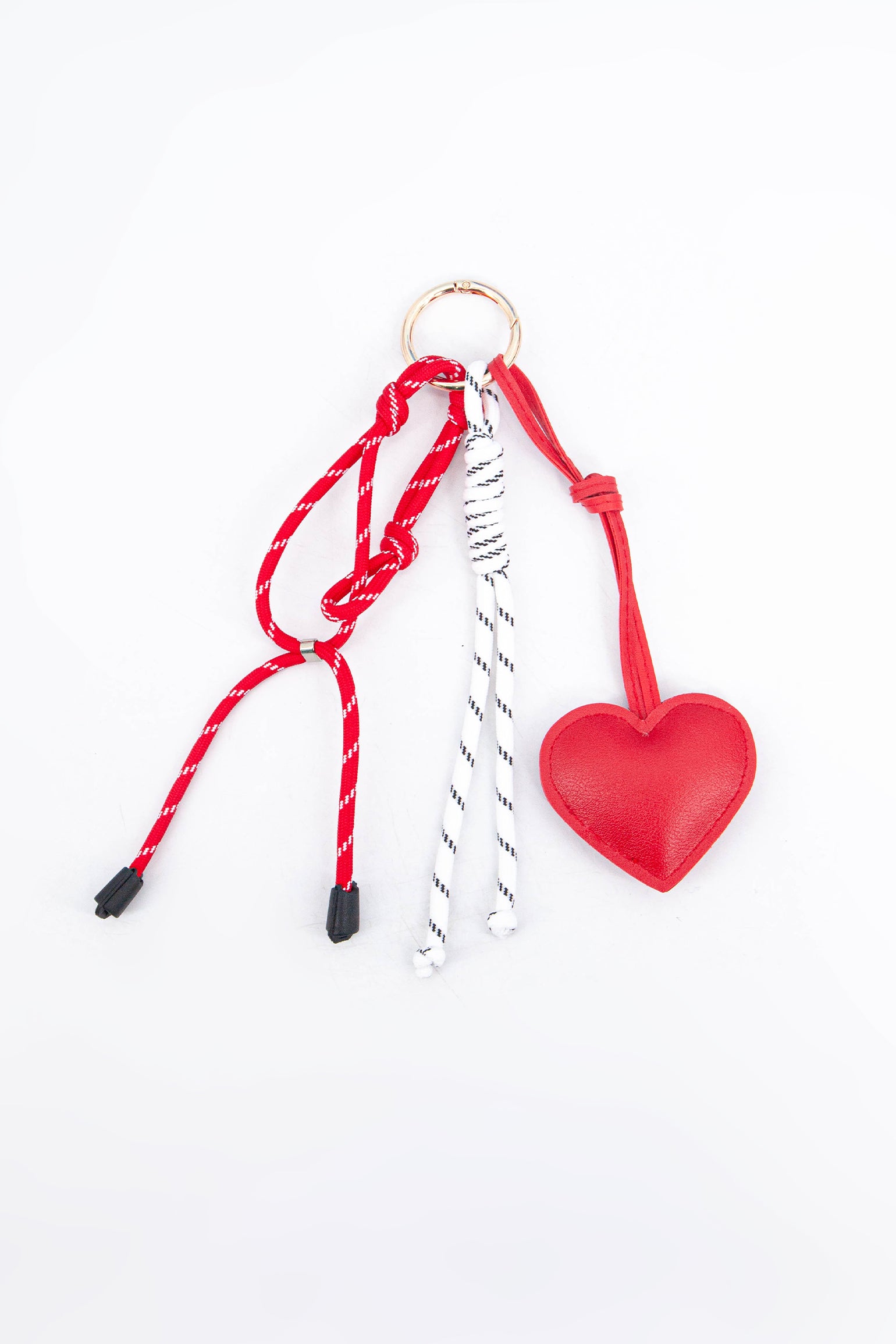 Red Love Heart Clip On Bag Charm, Image 3 of 3
