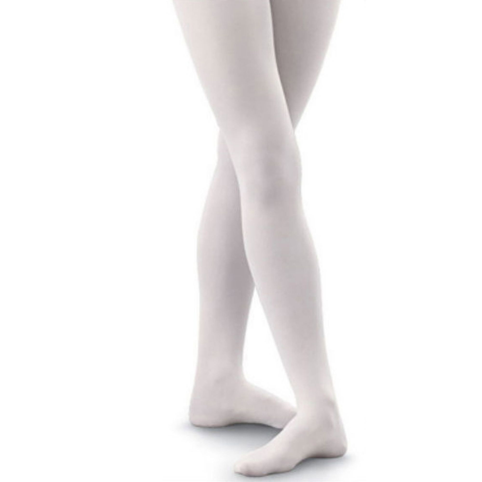 Pink 1 Pack Girls Soft Nylon Footed Ballet Tights, Image 3 of 4