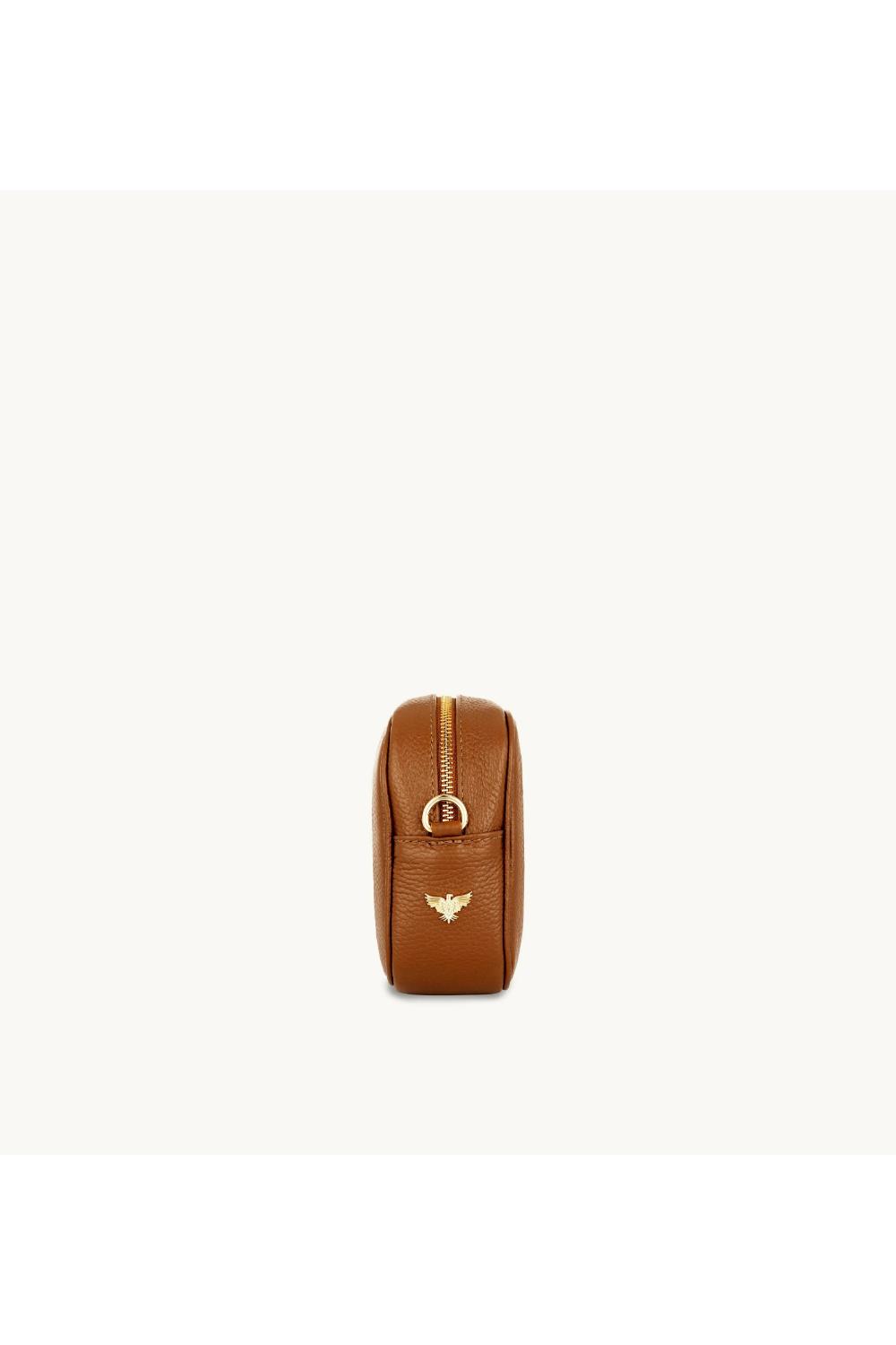 Tan The Tassel Tan Leather Crossbody Bag, Image 3 of 4