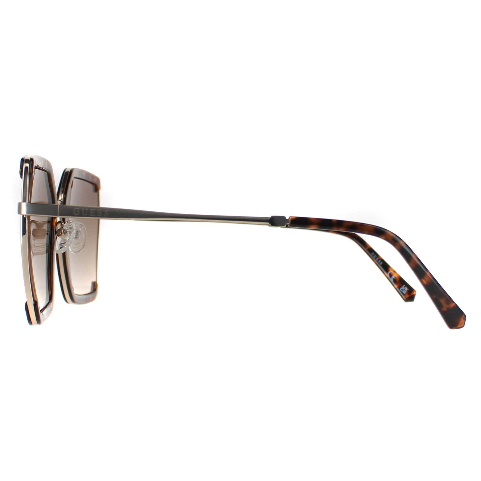 Brown Rimless Dark Havana Brown Gradient GF0418, Image 3 of 4