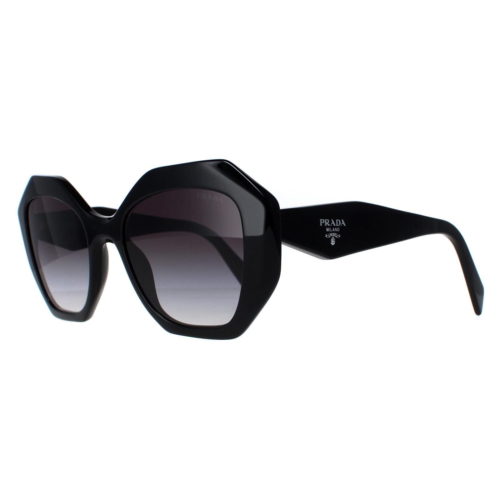 Black Prada Black Round Black Grey Gradient PR16WS, Image 2 of 6