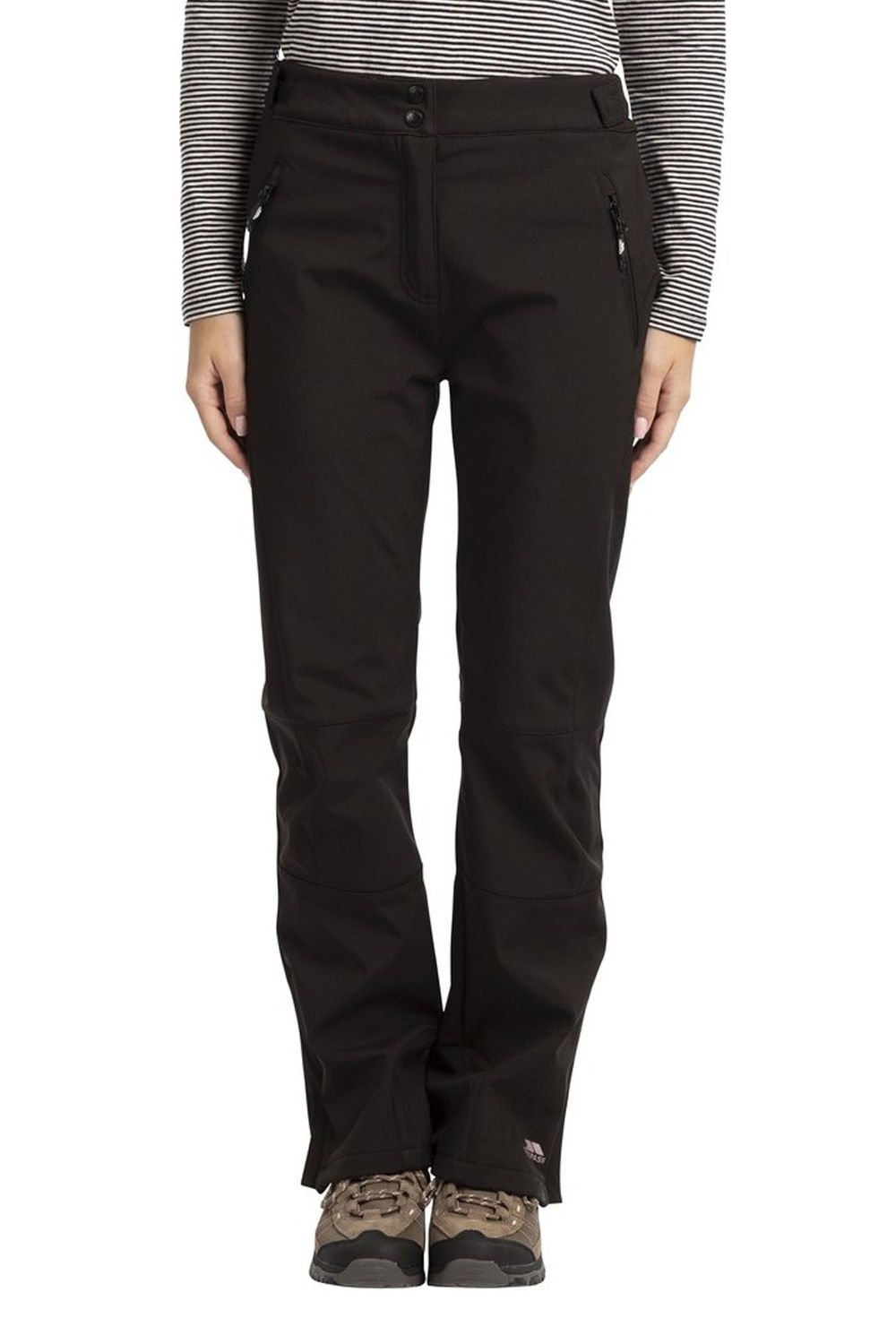 Black Squidge II Water Resistant Hiking Trousers, Image 3 of 3