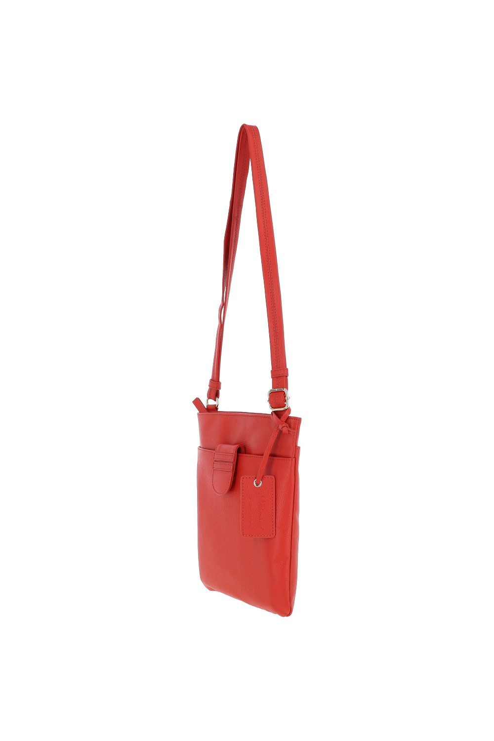 Mango Tab Zip Top Real Leather Crossbody Bag, Image 3 of 4