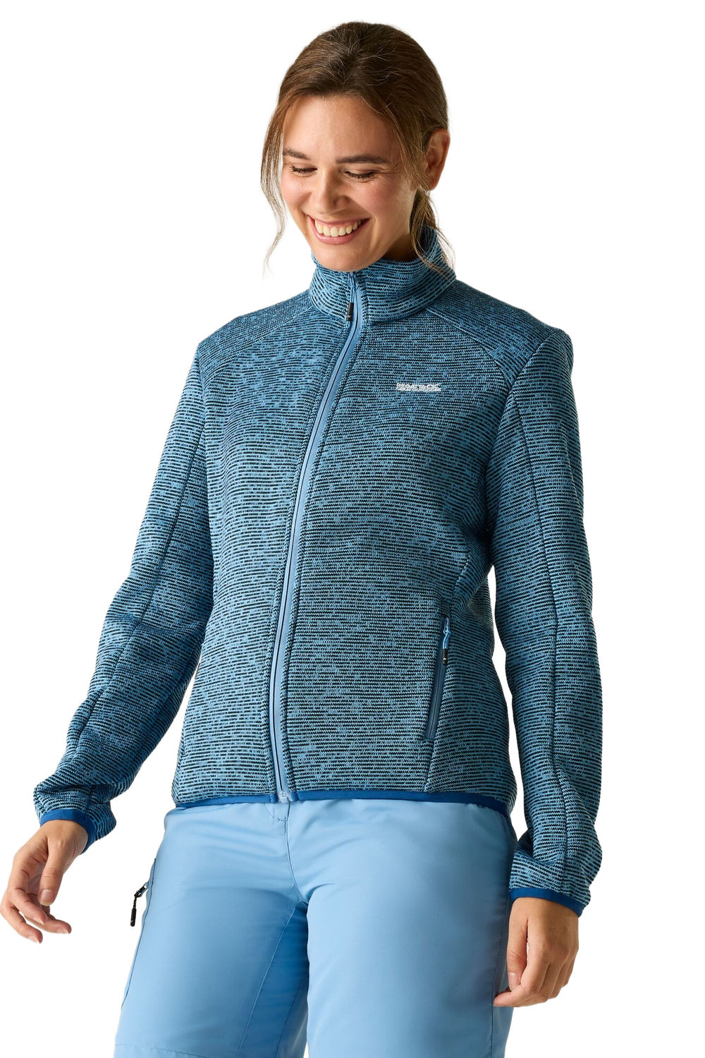 Light Denim Newhill Full Zip Fleece Jacket, Image 4 of 4