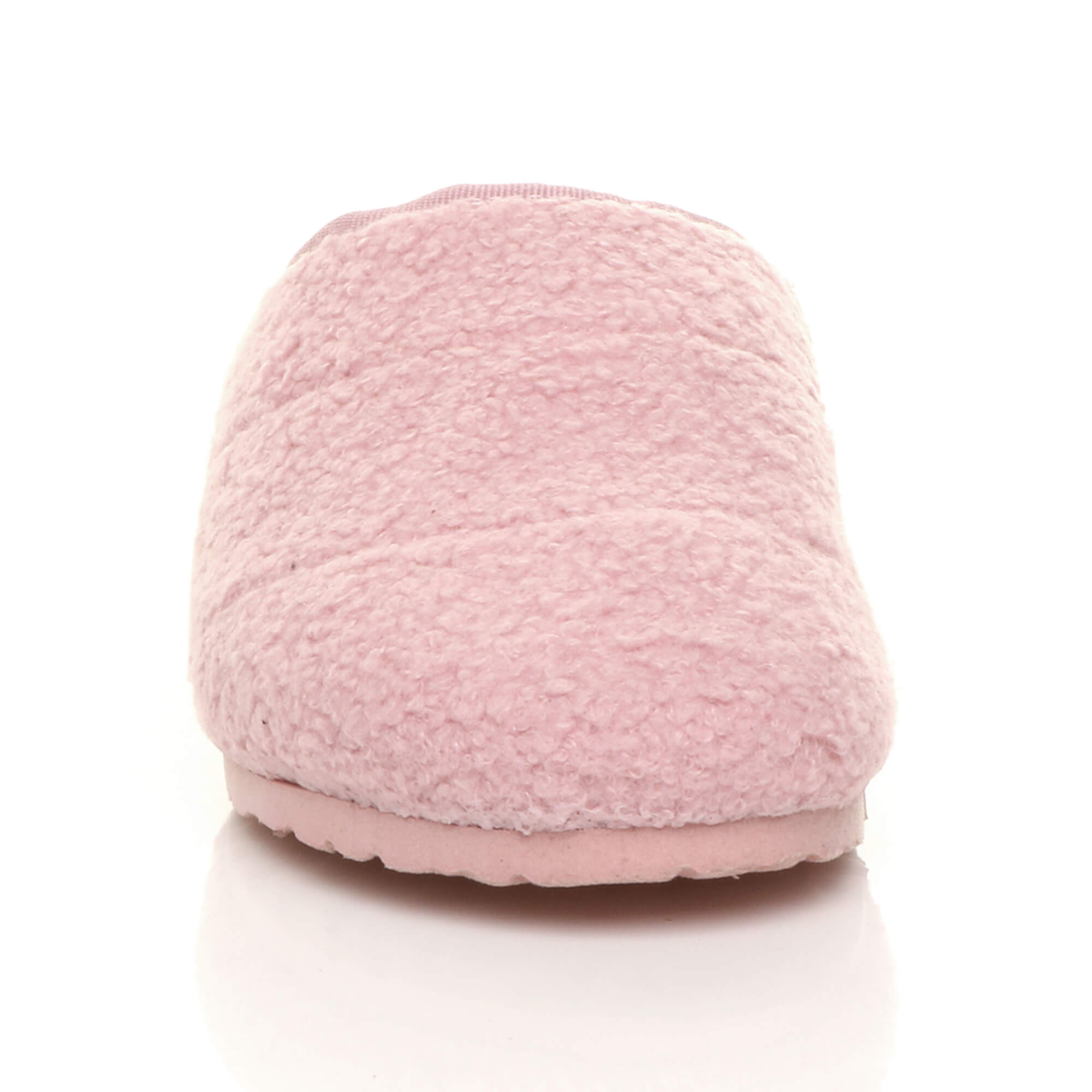 Pink AJVANI Pink Footbed Mules Slippers, Image 6 of 6
