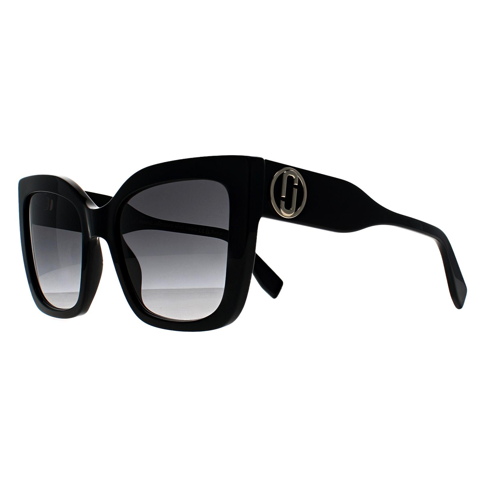 Black Marc Jacobs Black Square Black Grey Gradient MARC 811/S, Image 2 of 3