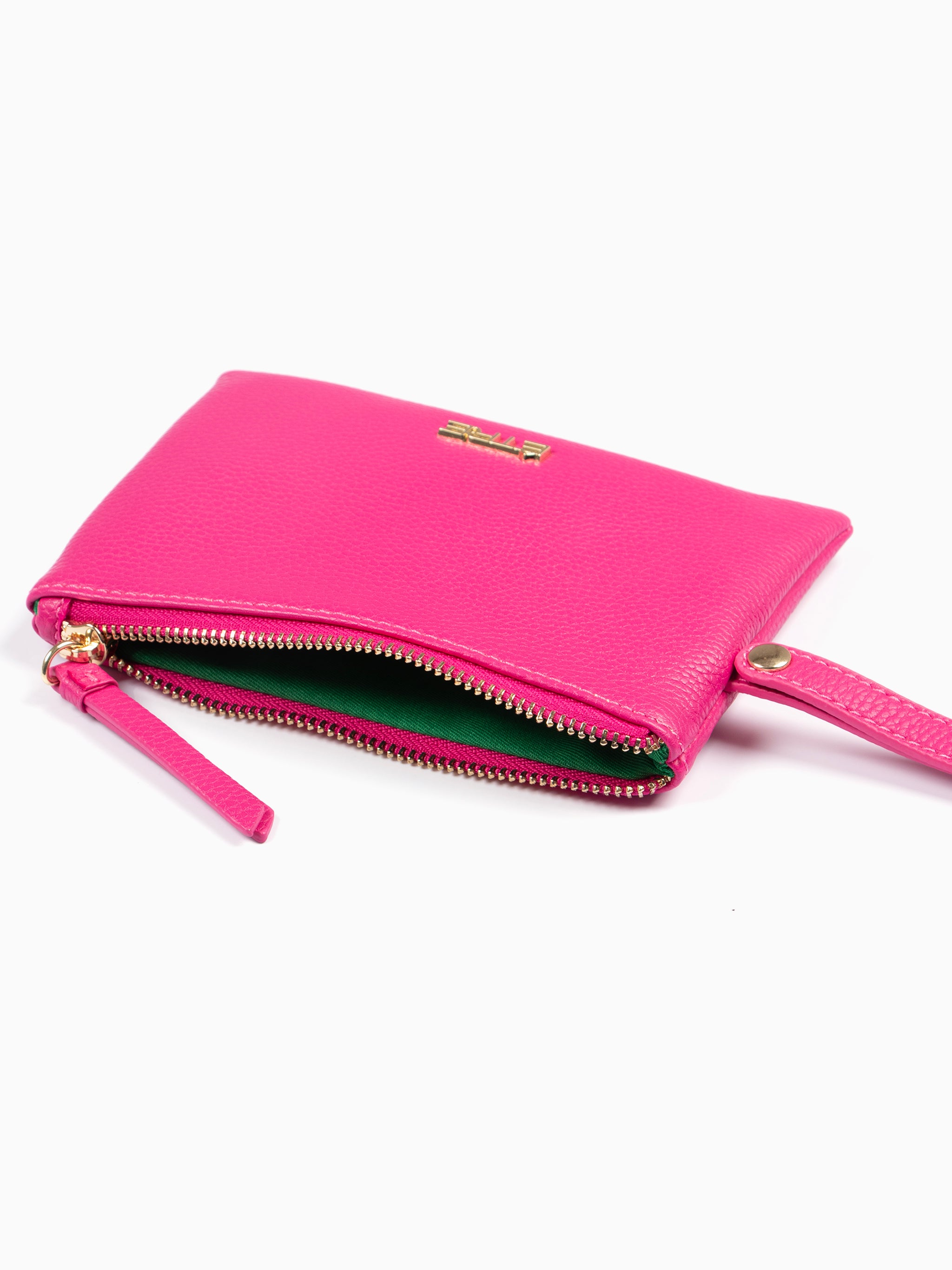 Fuchsia Etre Fuchsia Faux Leather Wristlet Purse, Image 2 of 2