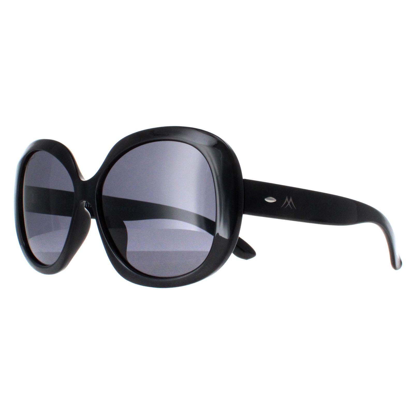 Black Butterfly Shiny Black Smoke Polarized MP63, Image 2 of 4
