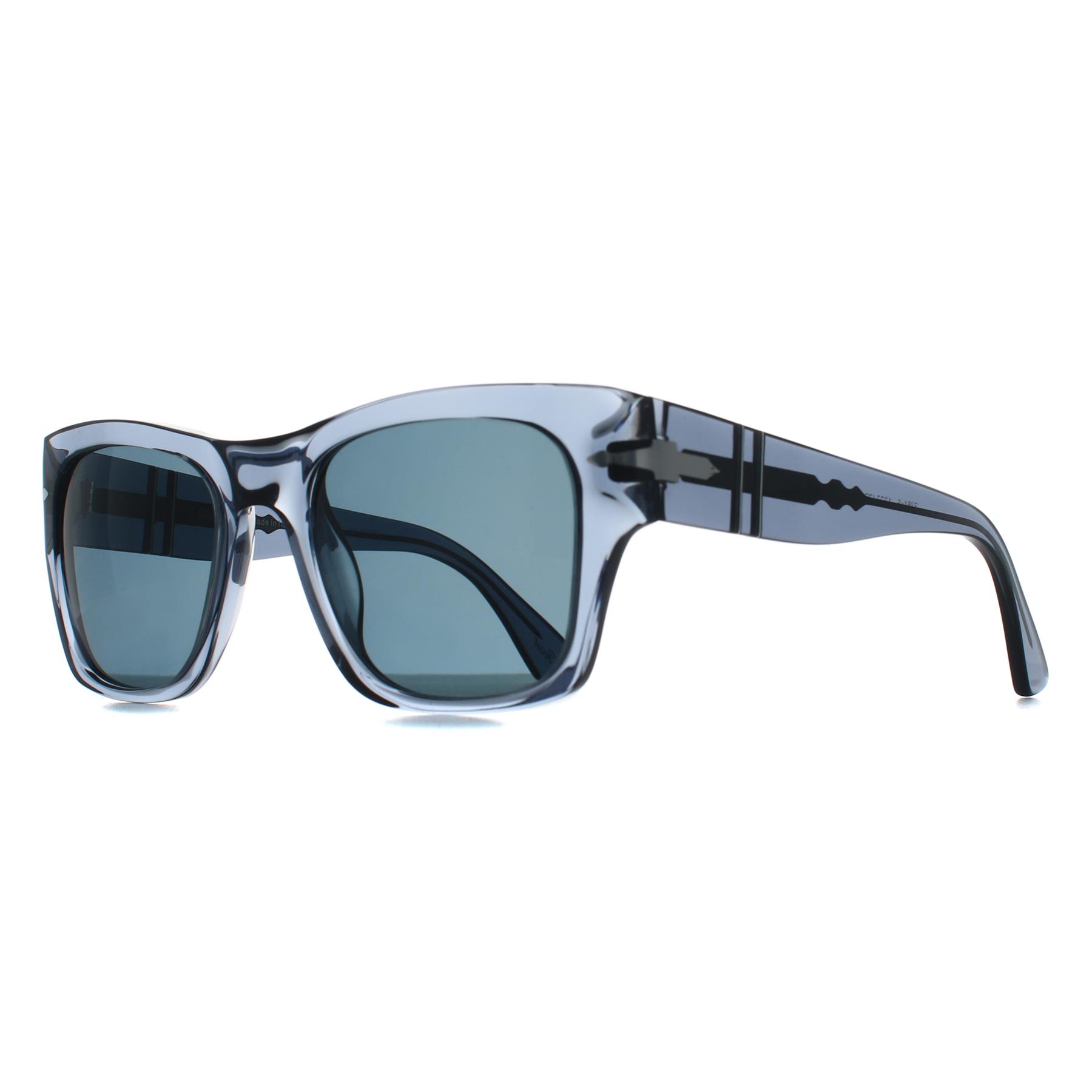 Blue Square Transparent Ocean Dark Blue Polarized PO3384S, Image 2 of 3