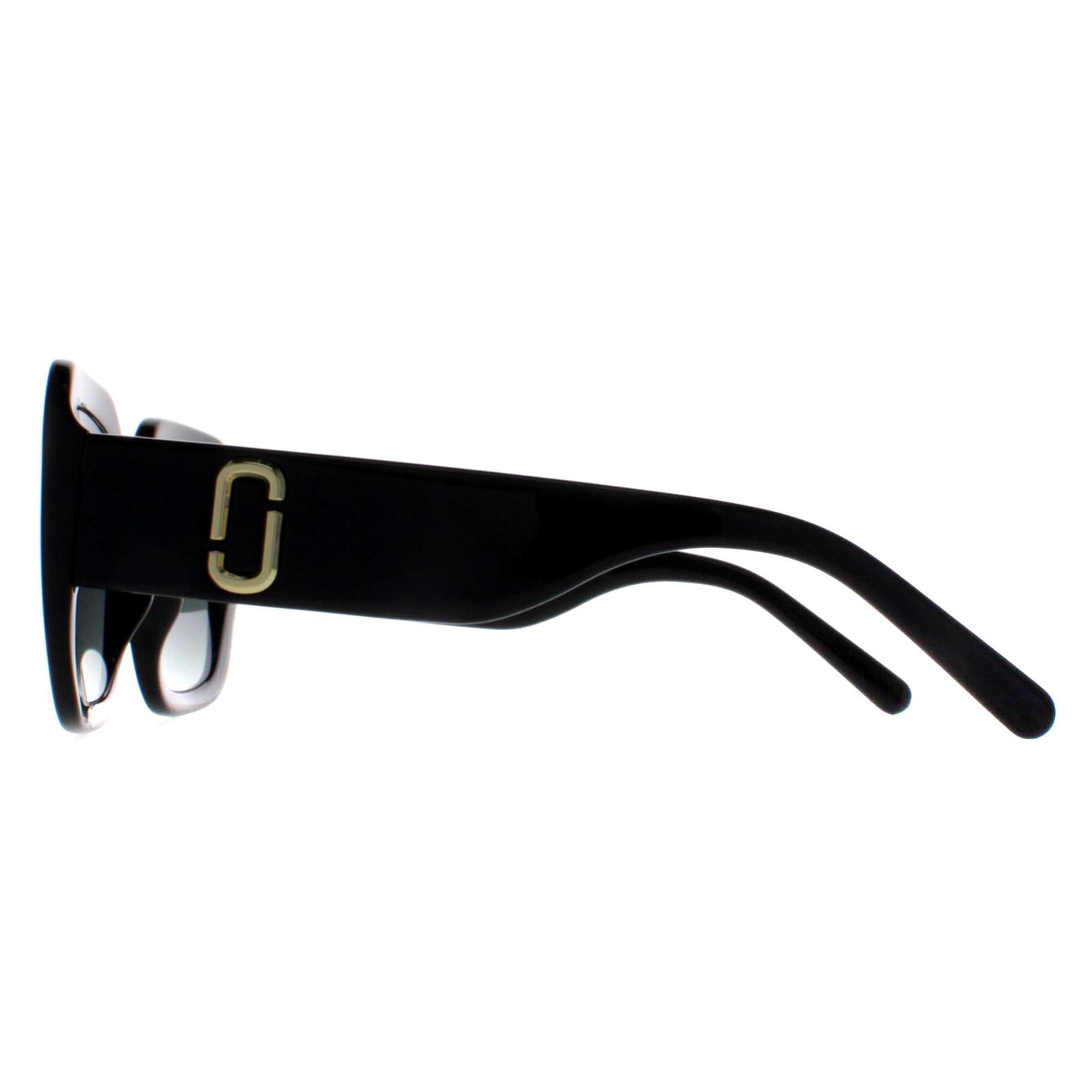 Black Marc Jacobs Black Square Black Grey Gradient MARC 647/S, Image 3 of 4
