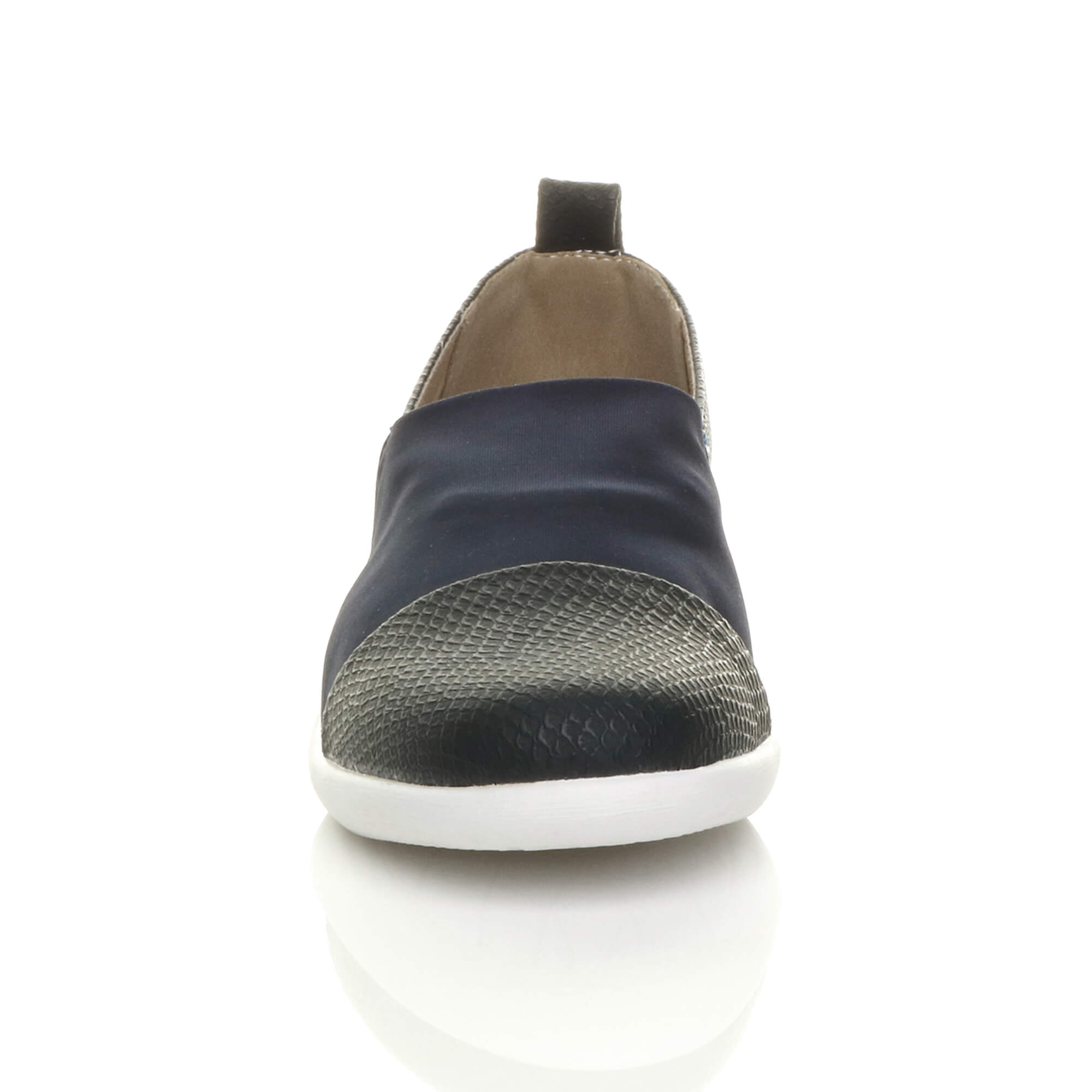 Navy Blue AJVANI Navy Blue Padded Comfort Casual Shoes, Image 5 of 5