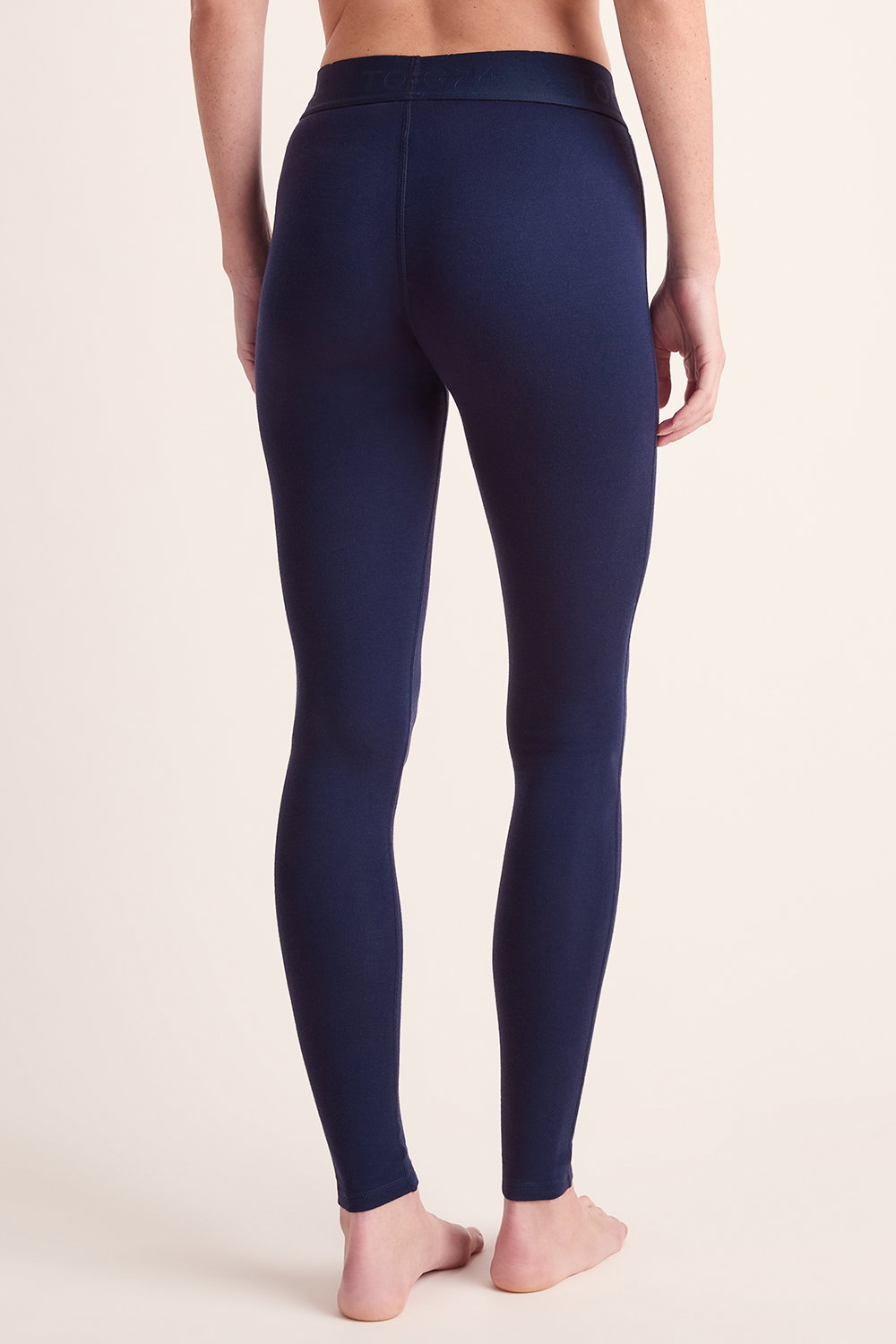 Blue Meru Cashmere Touch Base Layer Leggings, Image 3 of 6