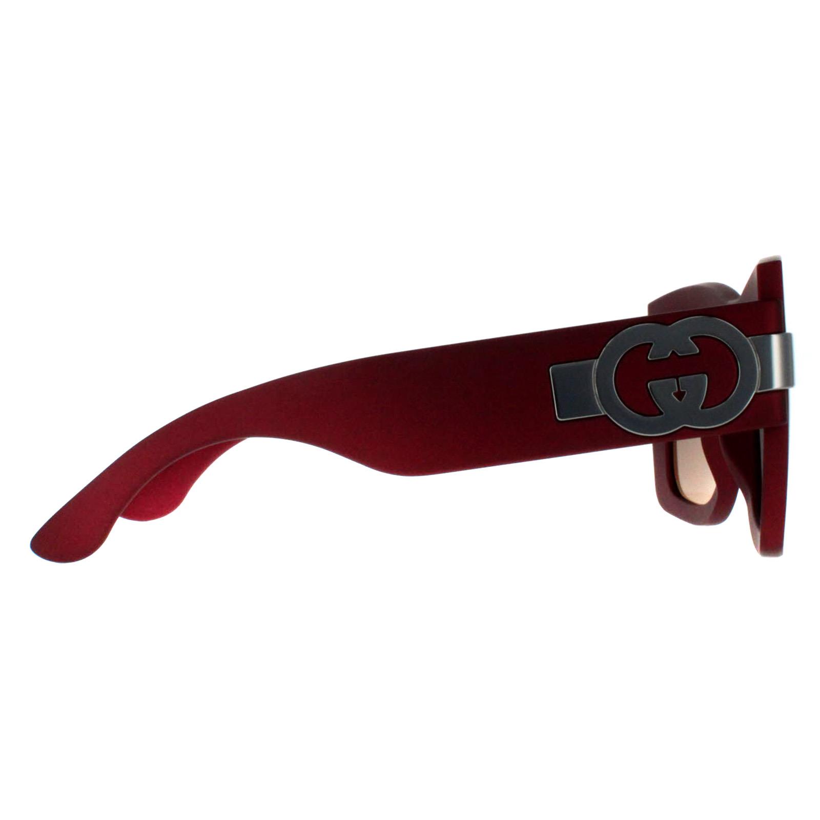 Red Square Red with Silver Grey with Light Silver Mirror GG1688S, Image 4 of 6