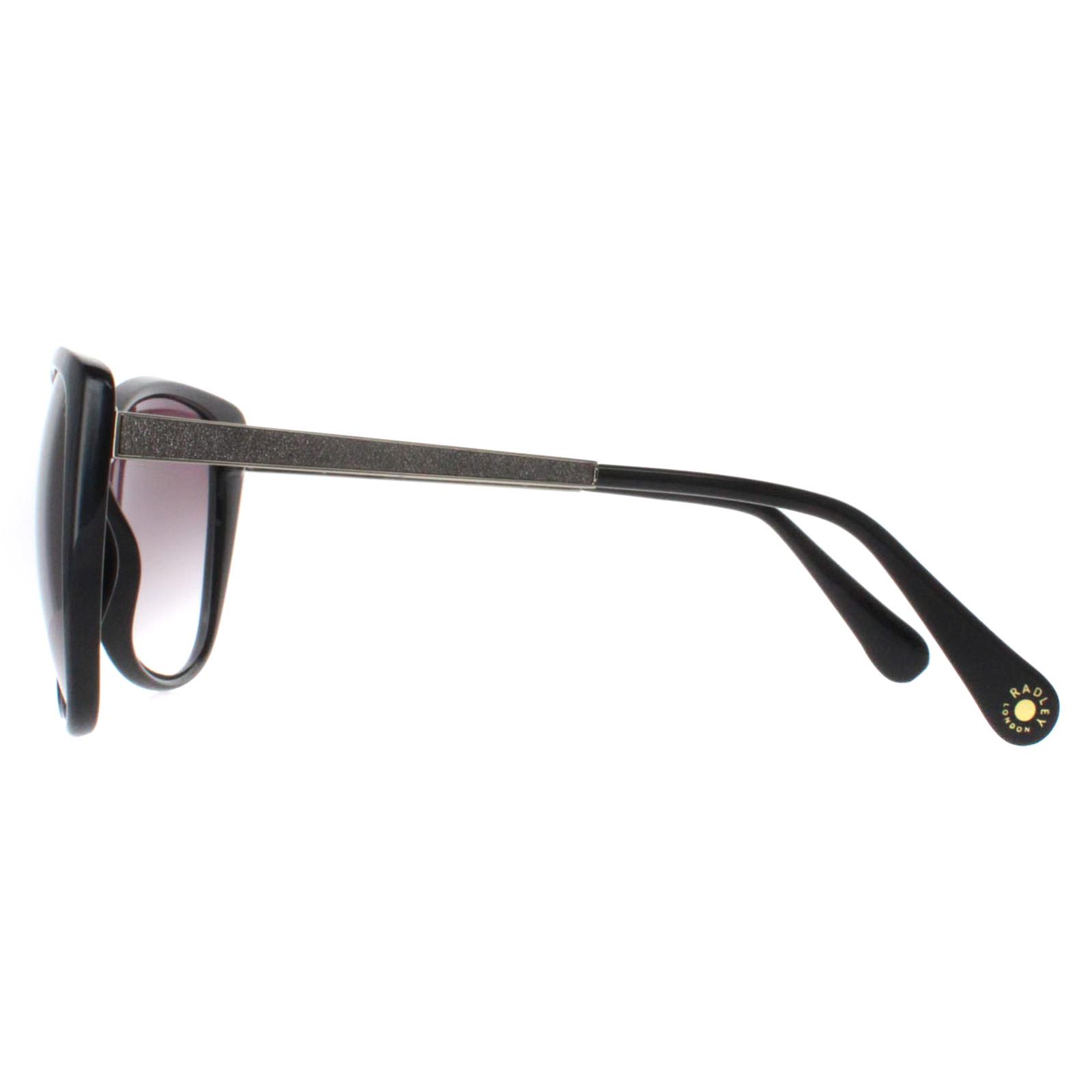 Black Cat Eye Glossy Black Purple Gwyneth, Image 3 of 4