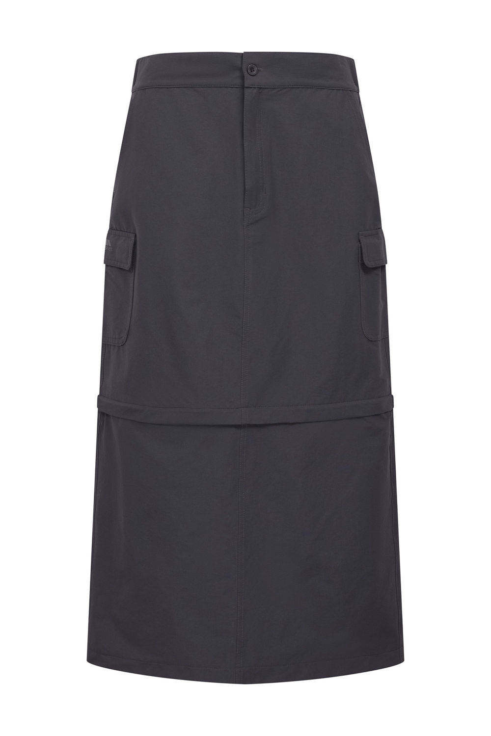 Dark Grey Alondra Cargo Skirt, Image 1 of 2