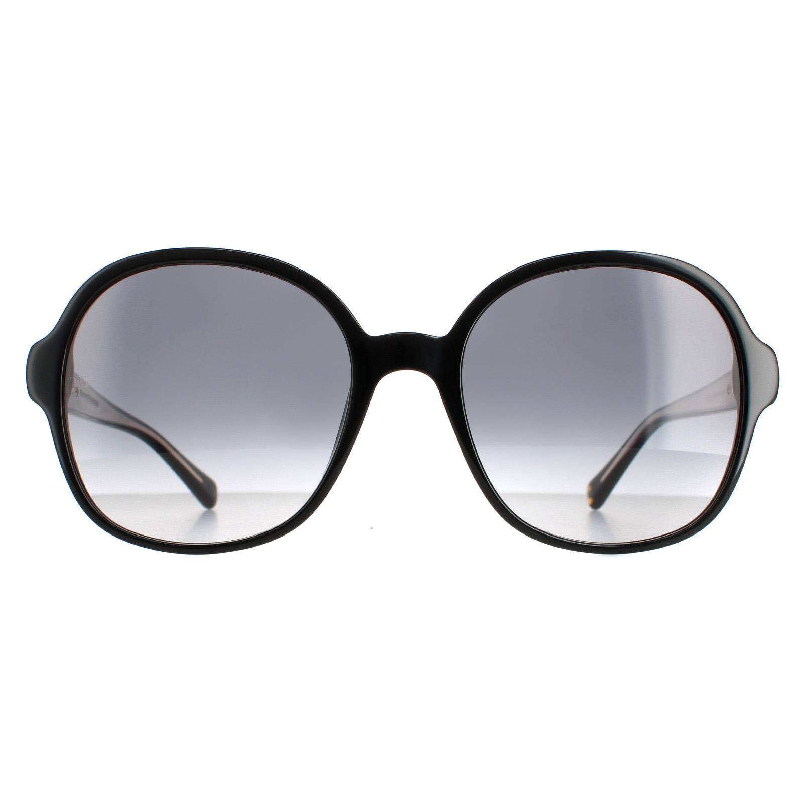 Black Tommy Hilfiger Black Round Black Dark Grey Gradient TH 1812/S, Image 1 of 4