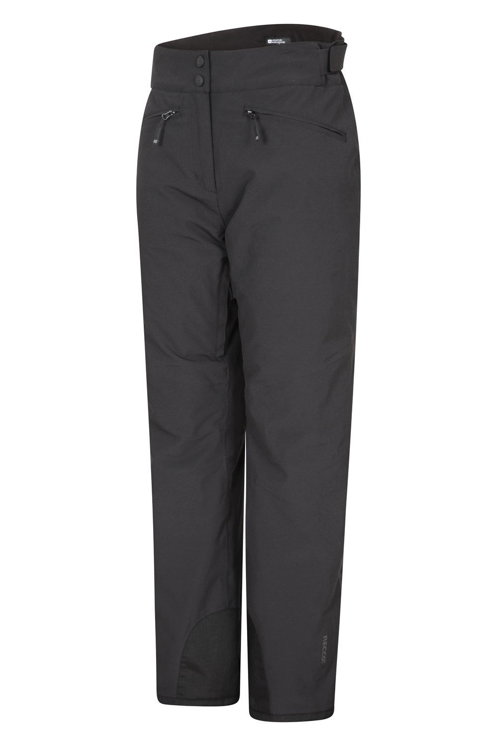Black Isola II RECCO Ski Trousers, Image 3 of 4