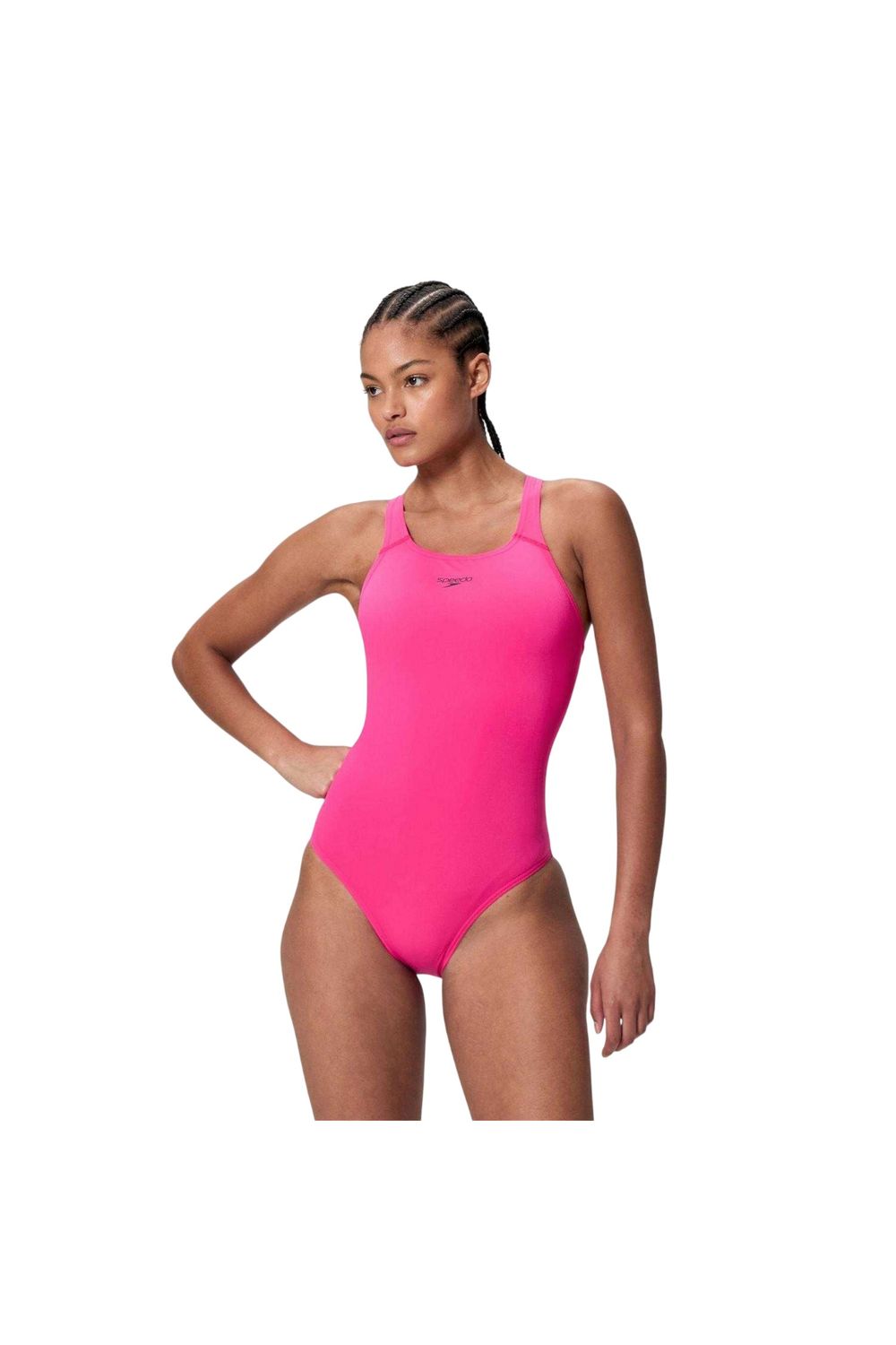 Pink Medalist One Piece Swimsuit, Image 1 of 4