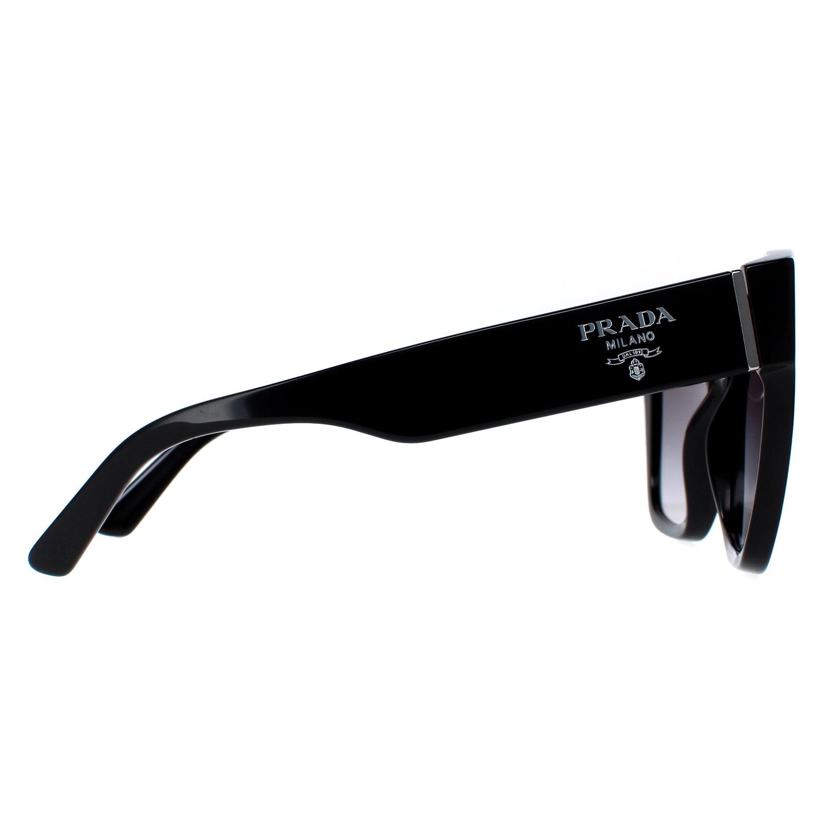 Black Prada Black Square Black Grey Gradient PR17ZS, Image 4 of 4