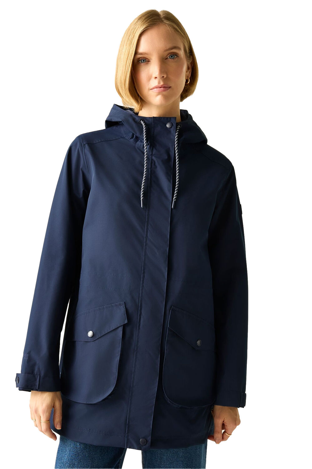 Navy Regatta Navy Norana Waterproof Jacket, Image 4 of 5