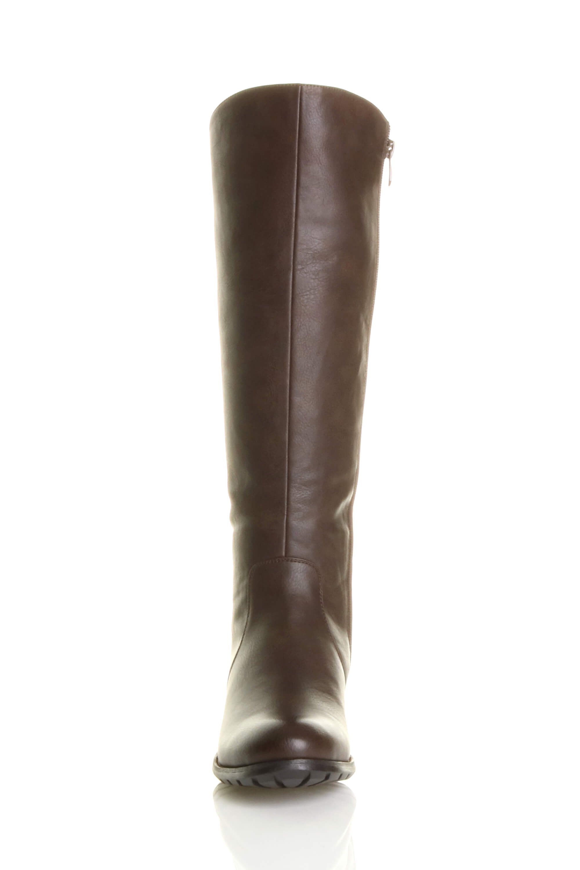 Brown AJVANI Brown Calf Riding Boots, Image 6 of 6