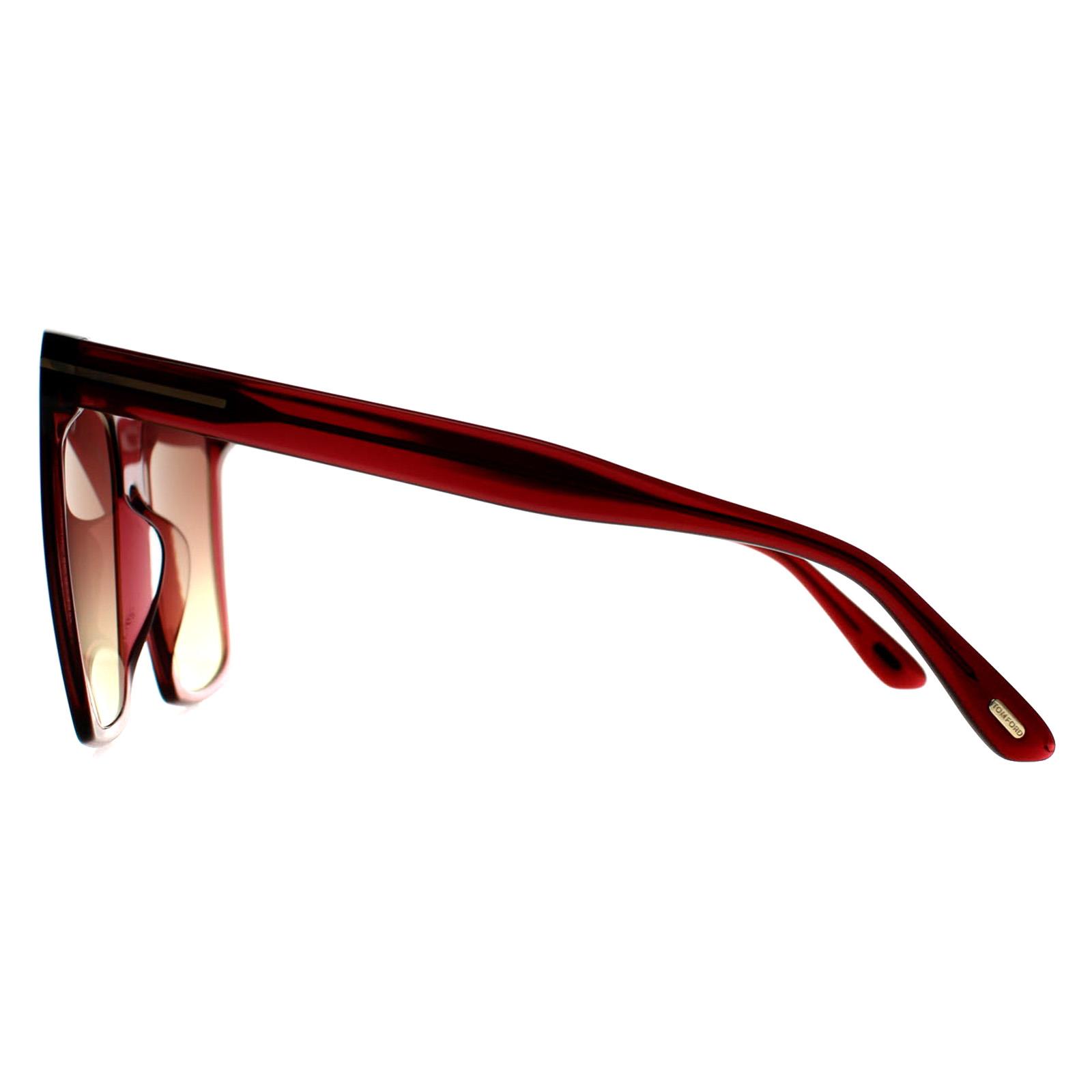 Red Square Shiny Bordeaux Bordeaux Gradient Sabrina FT0764, Image 3 of 3
