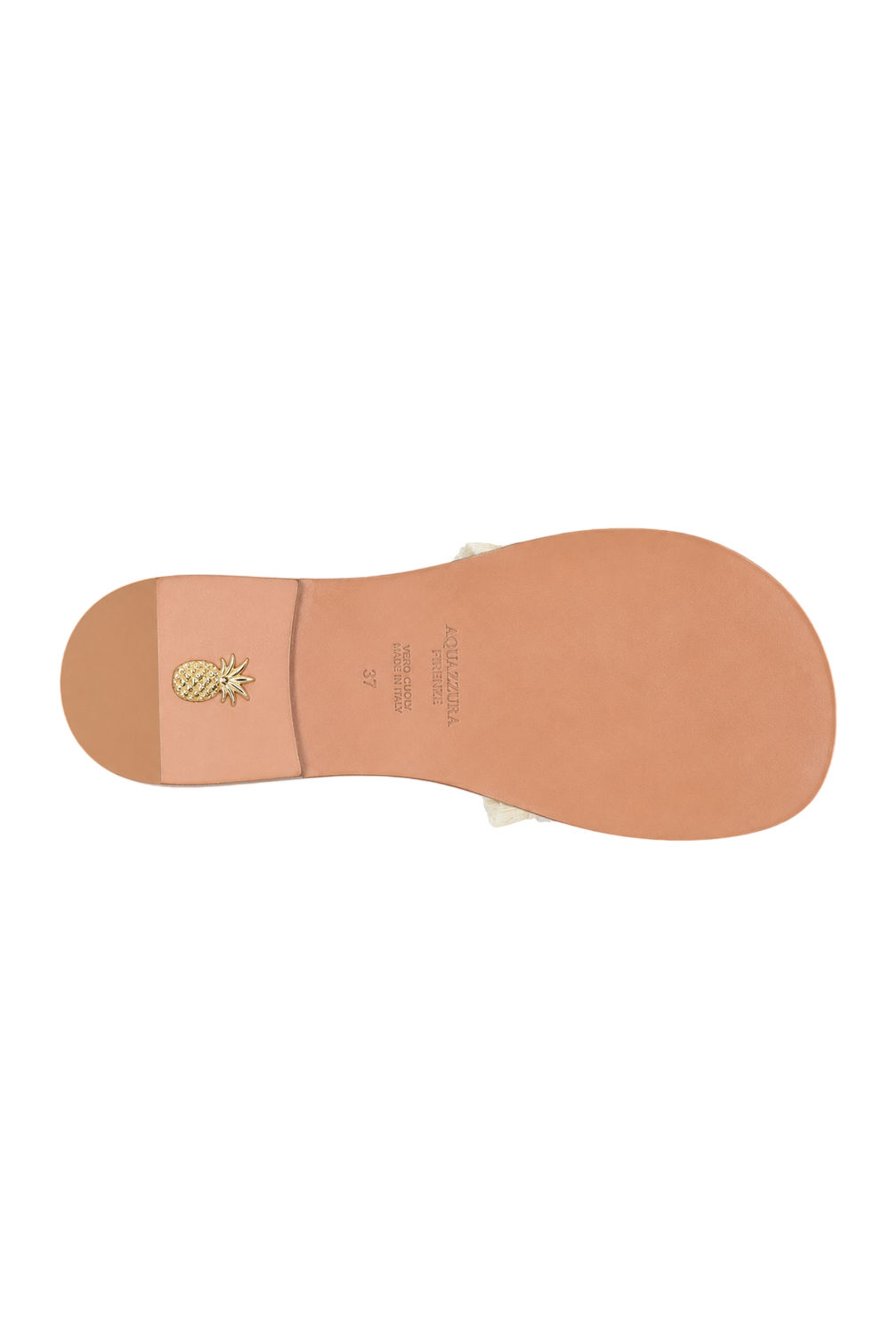 Neutral Nalani Embellished Flat Slides, Image 4 of 4