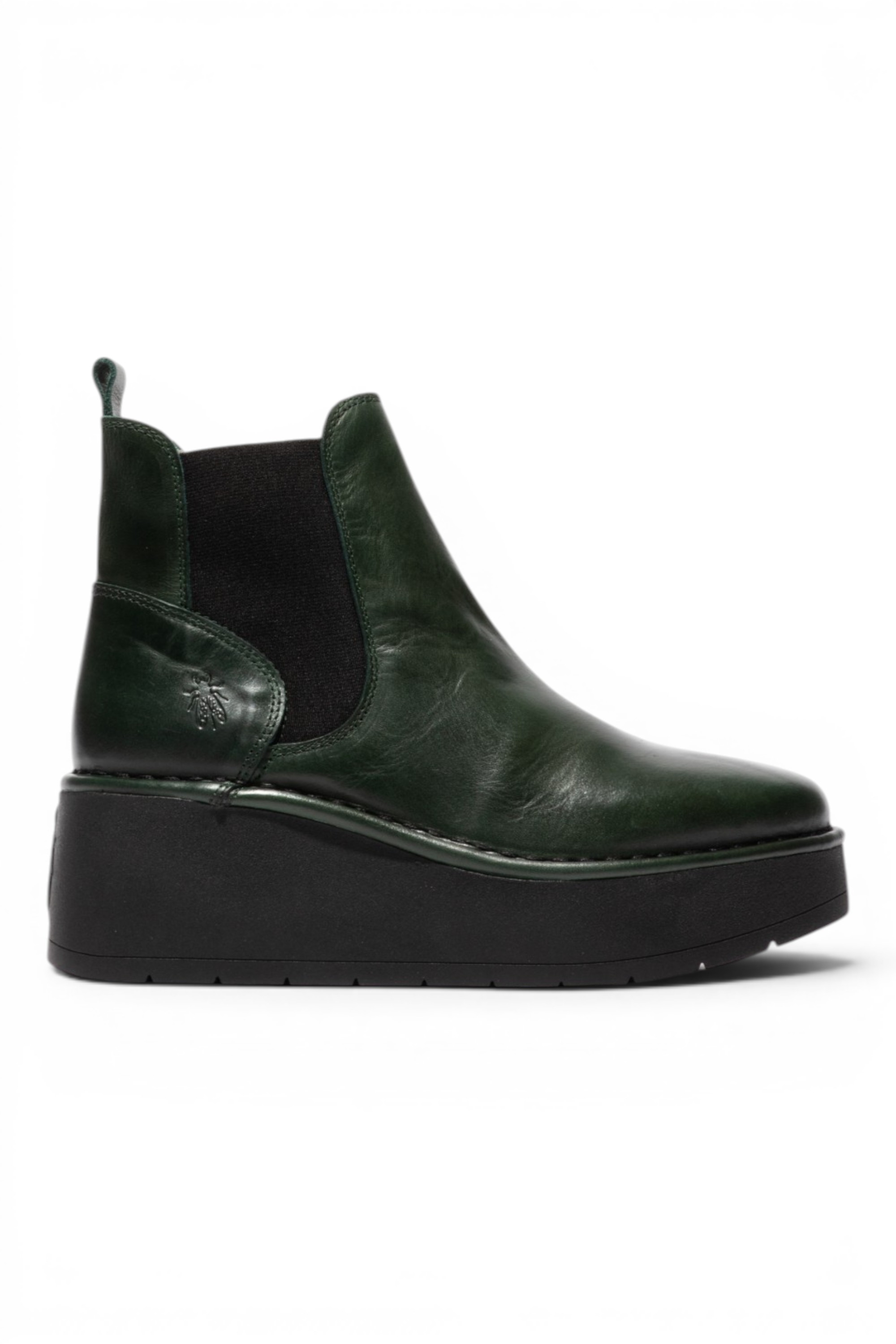 Green Womens MES 2 Calf Leather Zip Boots, Image 1 of 5