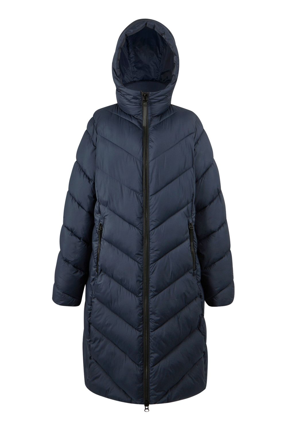 Navy Anita Padded Jacket, Image 1 of 6