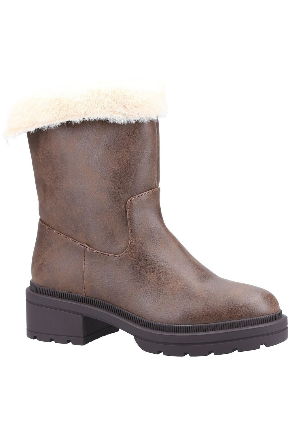 Brown Idea Mid Boots, Image 1 of 5