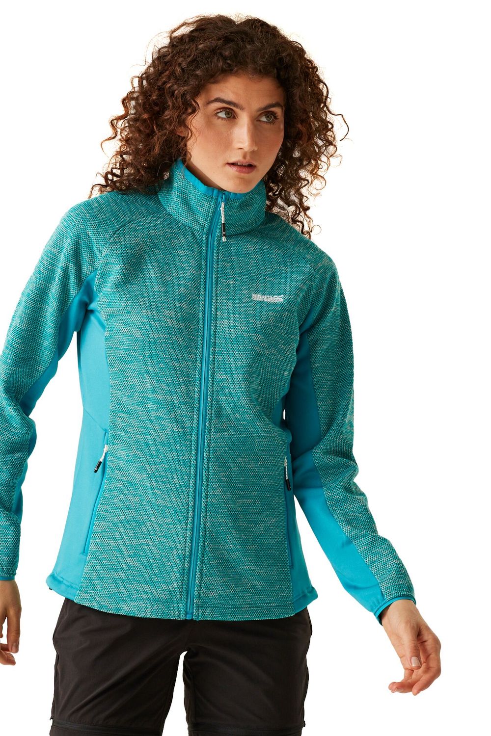 Blue Highton IV Full Zip Fleece Jacket, Image 4 of 5