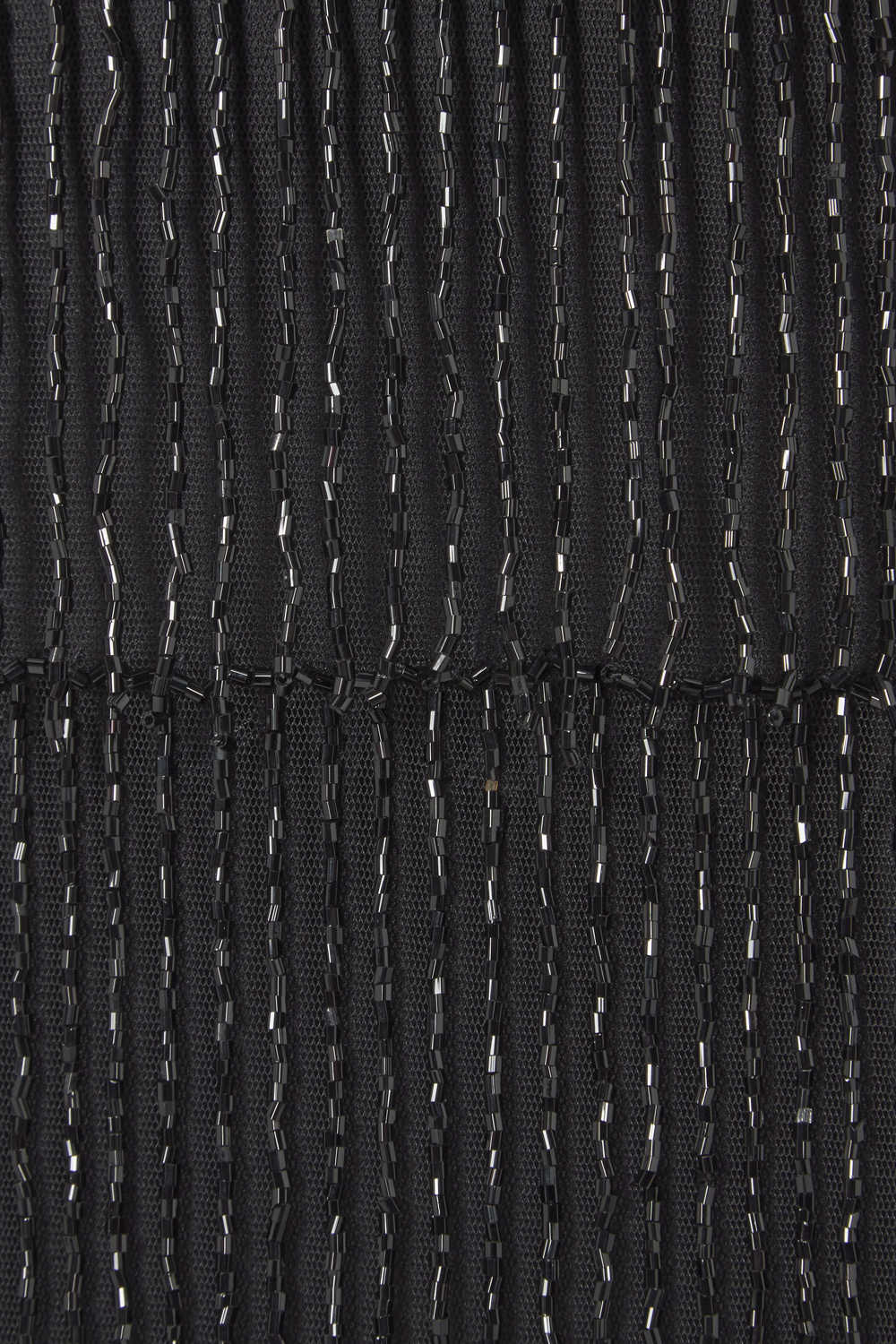 Black Dusk Fringe Beaded Flapper Dress, Image 6 of 5