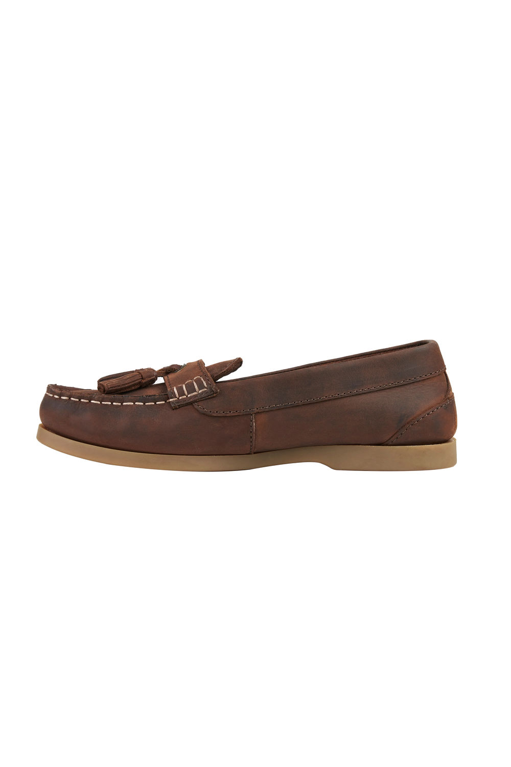Brown Alita Leather Loafers, Image 2 of 3