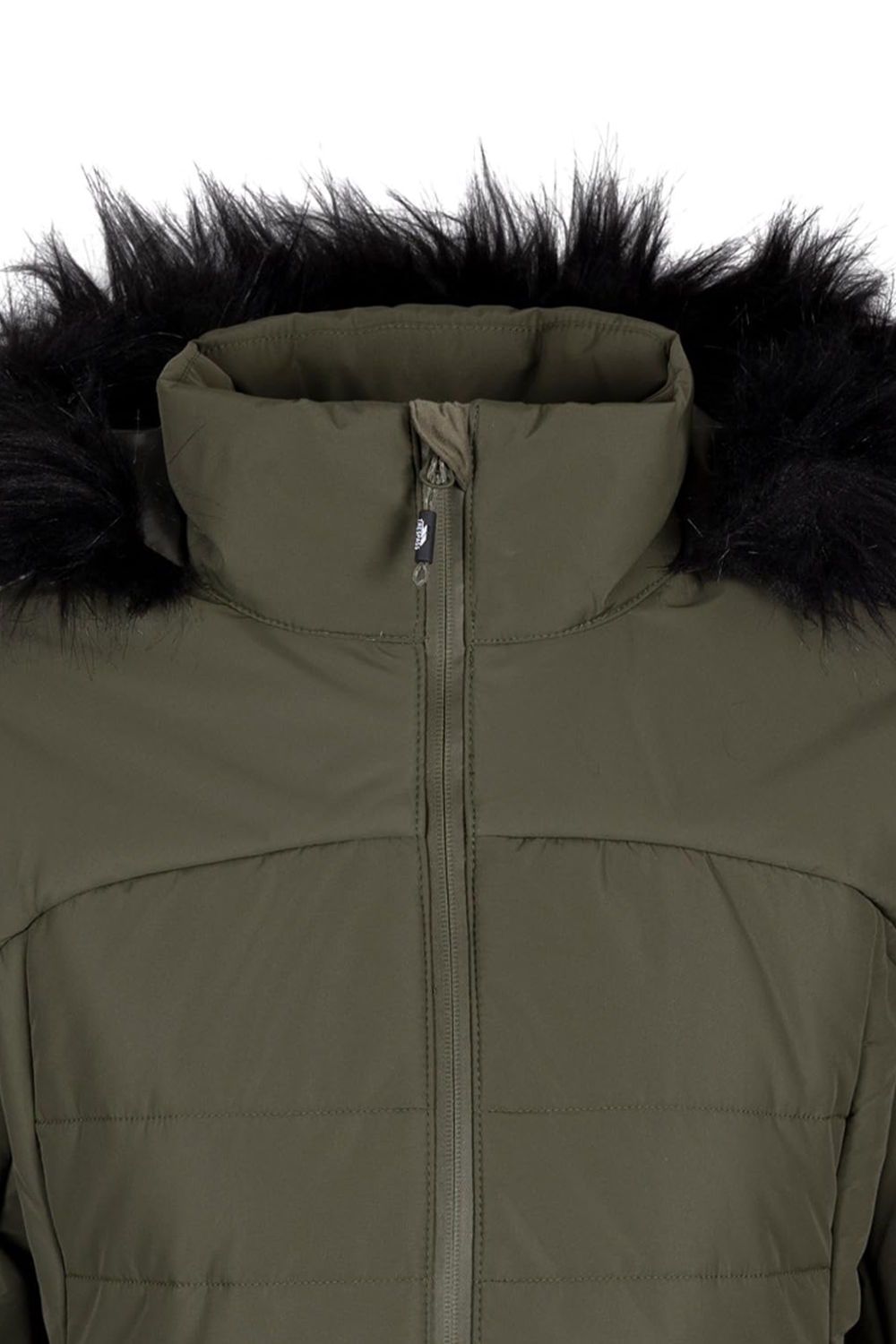 Dark Green Translate Padded Jacket, Image 3 of 4