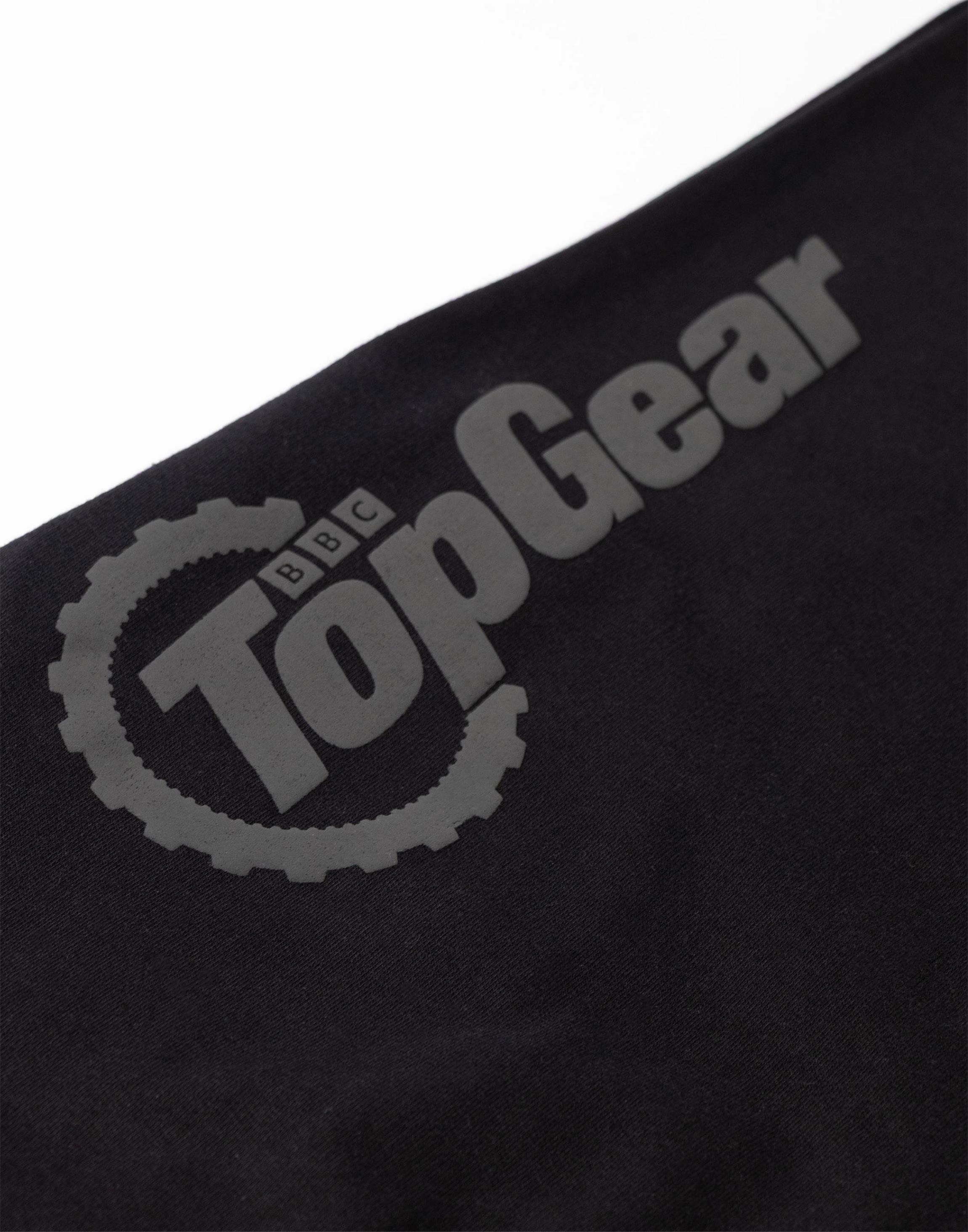 Black Top Gear Logo Unisex Black Joggers, Image 5 of 6
