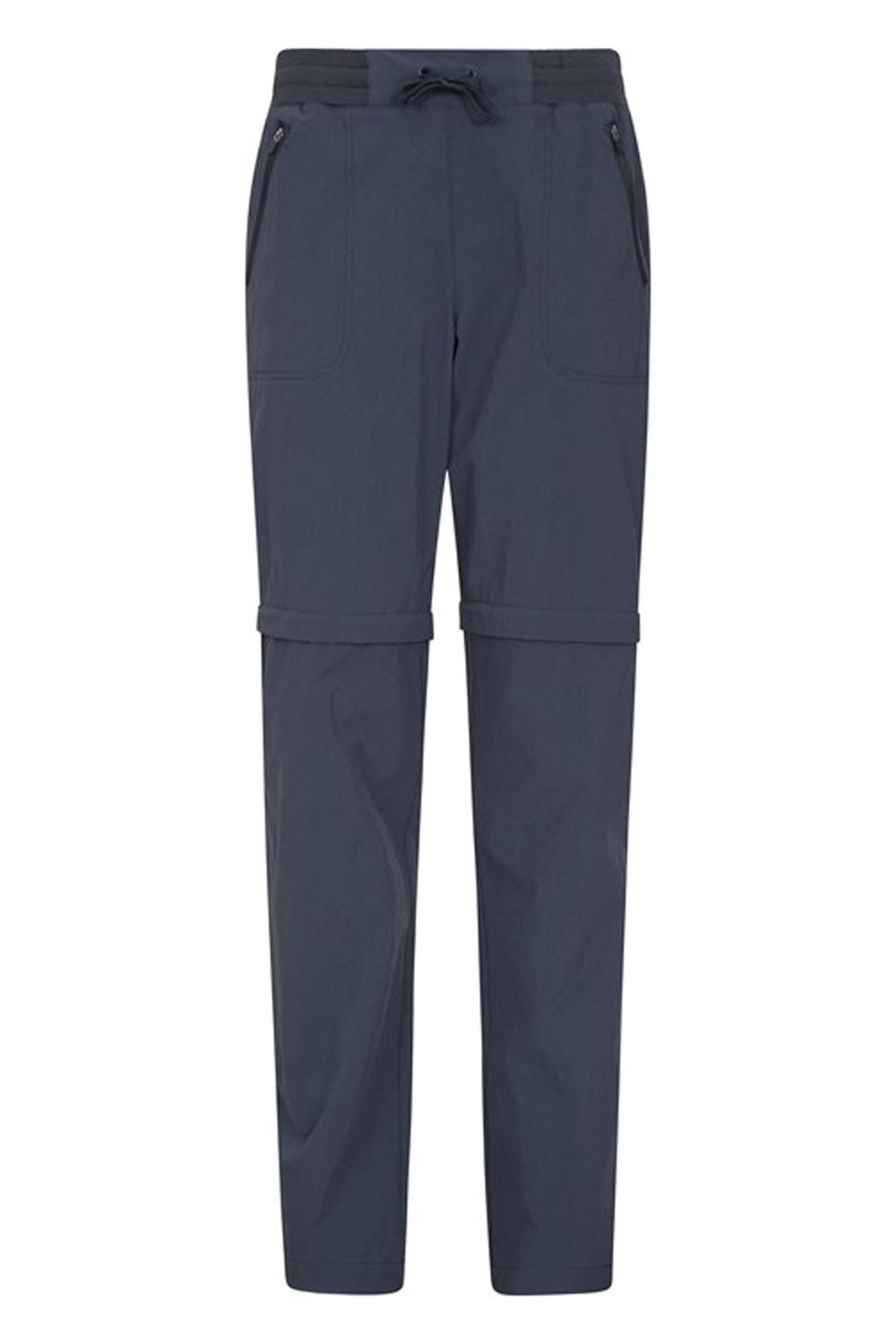 Navy Mountain Warehouse Navy Explorer ZipOff Hiking Trousers, Image 1 of 7