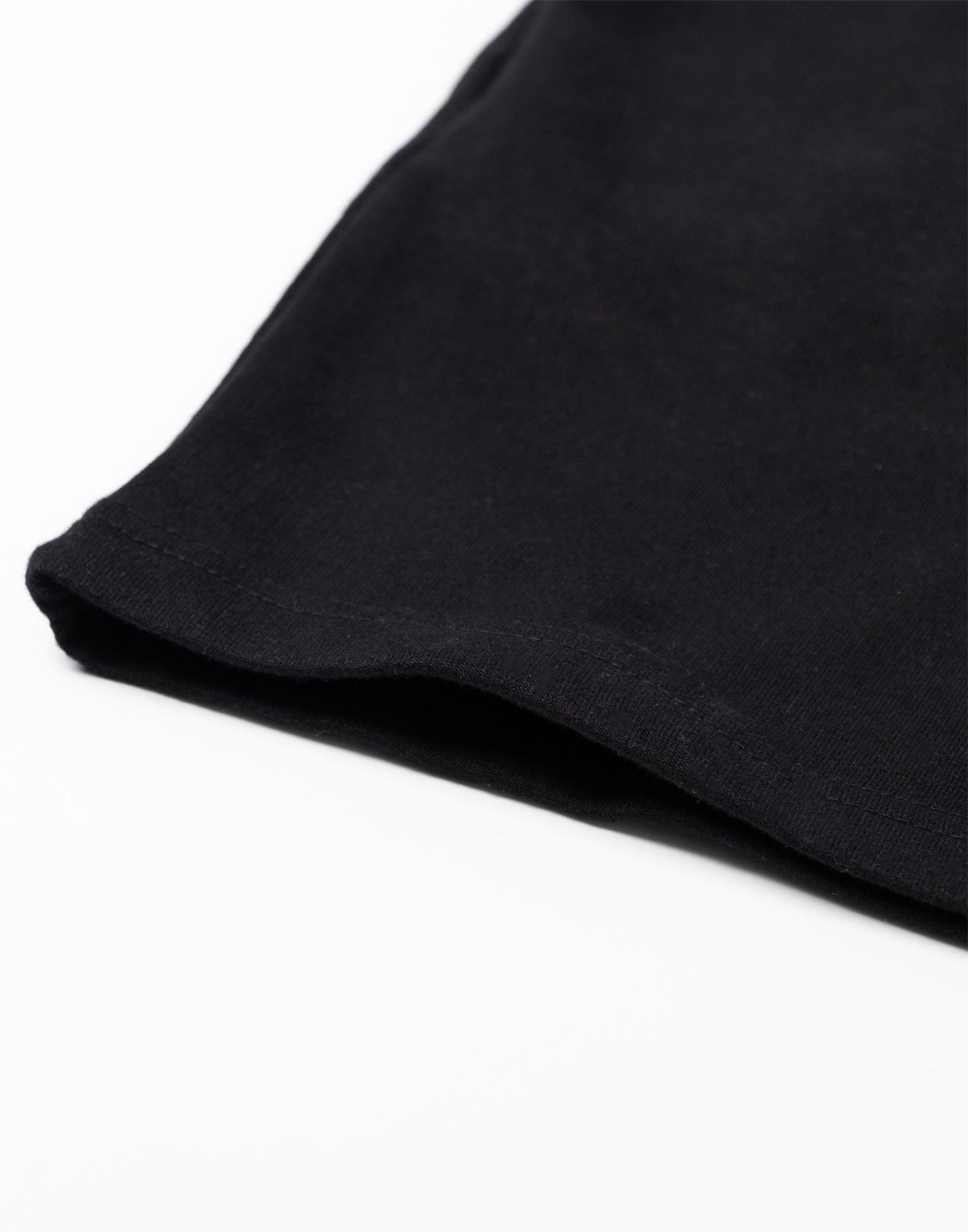 Black Top Gear Logo Unisex Black Shorts, Image 6 of 6
