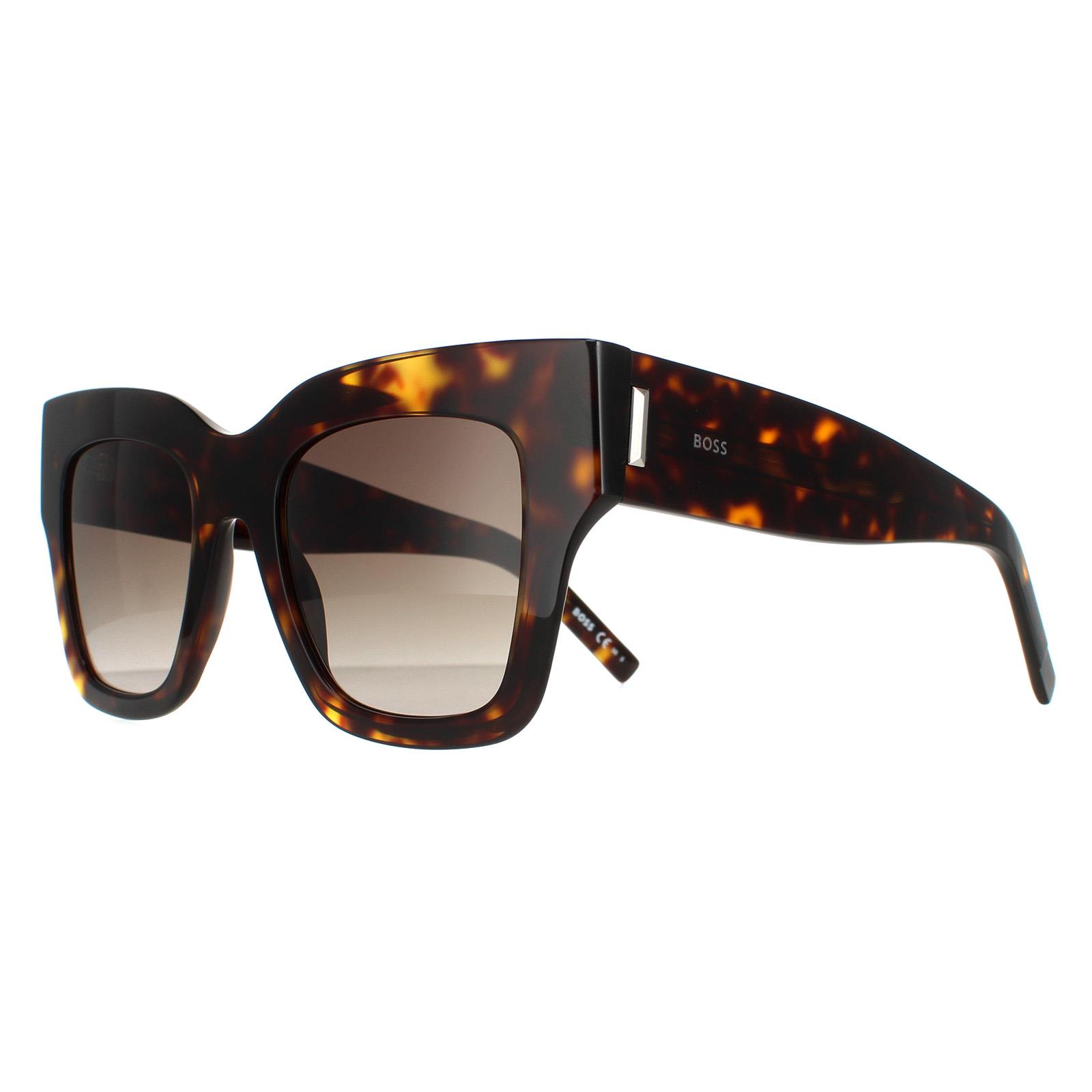 Brown Square Havana  Brown Gradient  BOSS 1386/S, Image 2 of 6