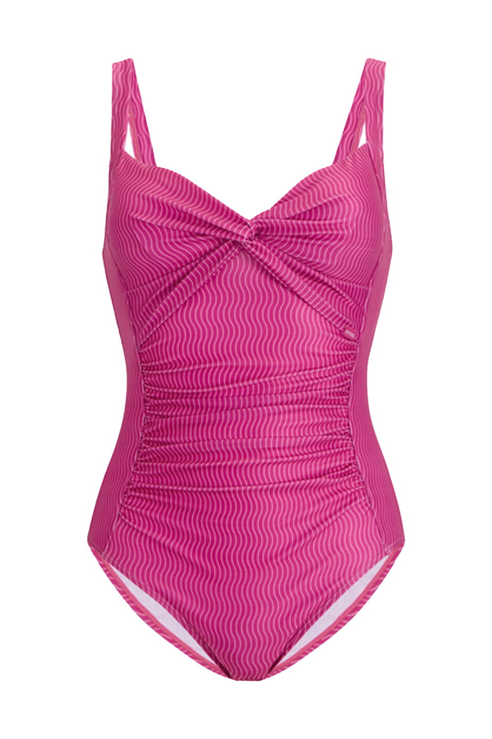 Pink Sakari Retro Tummy Control Swimsuit, Image 1 of 3