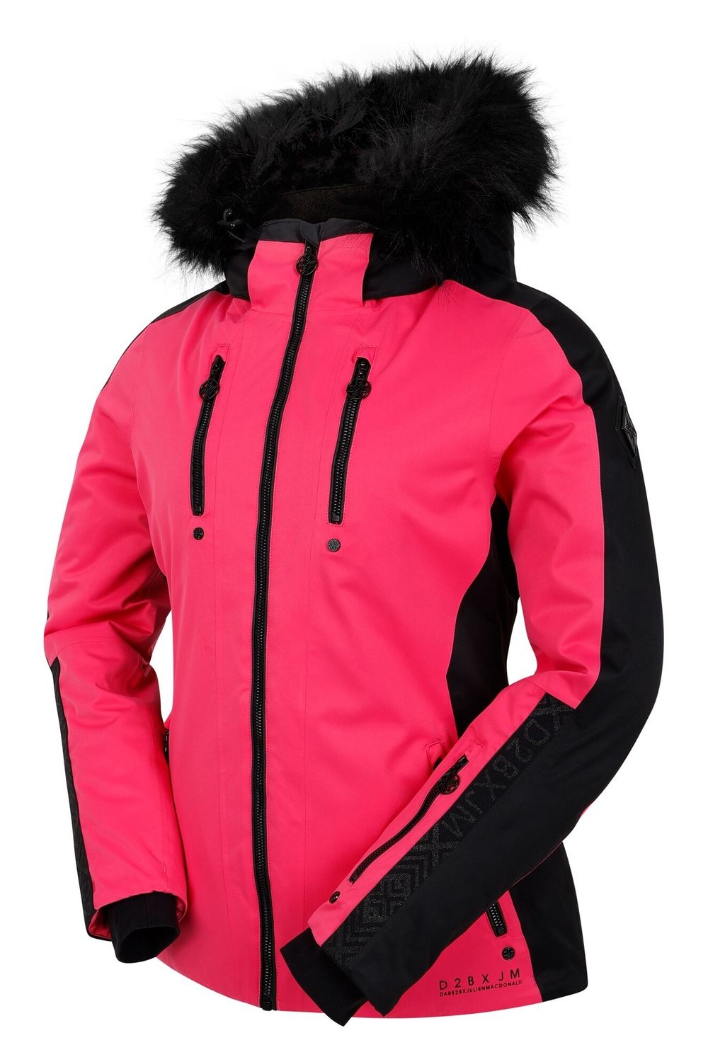Pink Dare 2B Pink Frenzied Ski Jacket, Image 3 of 4