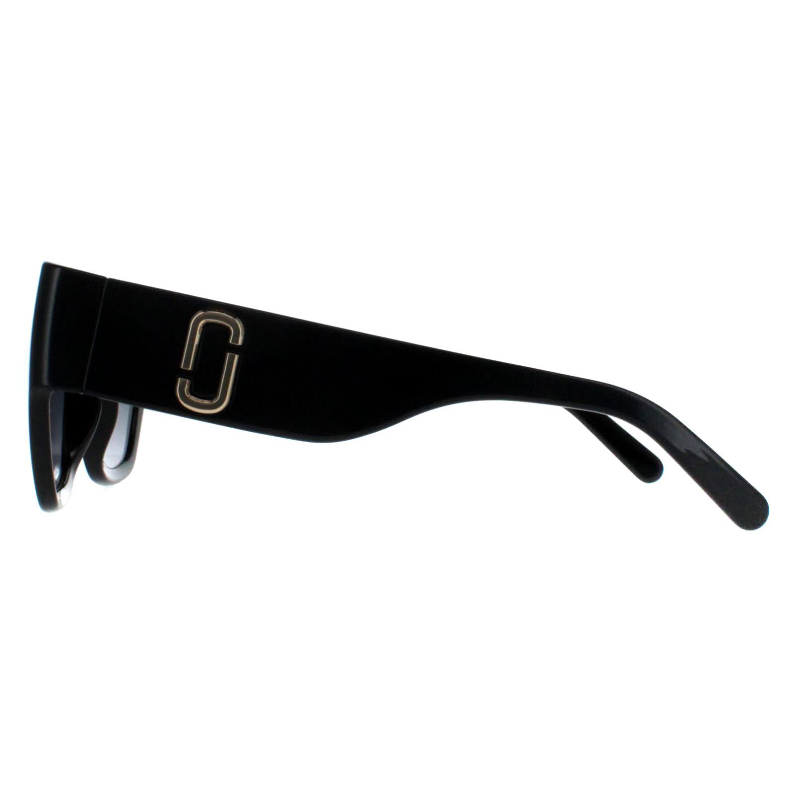 Black Marc Jacobs Black Cat Eye Black Dark Grey Gradient MARC 724/S, Image 3 of 4