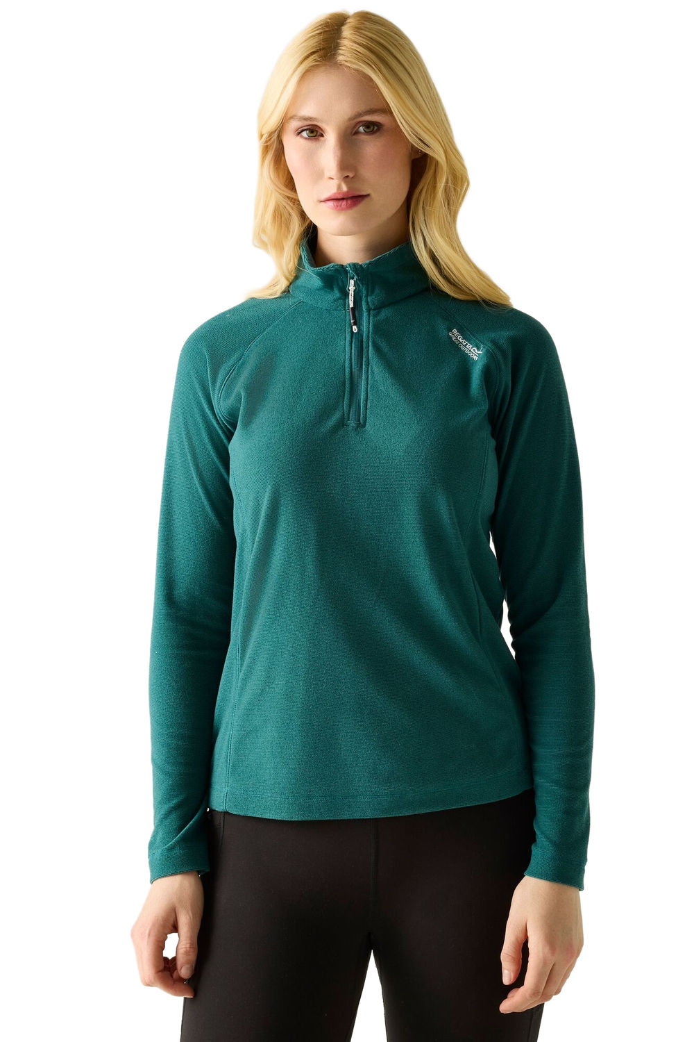 Green Great Outdoors Montes Half Zip Fleece Top, Image 1 of 4
