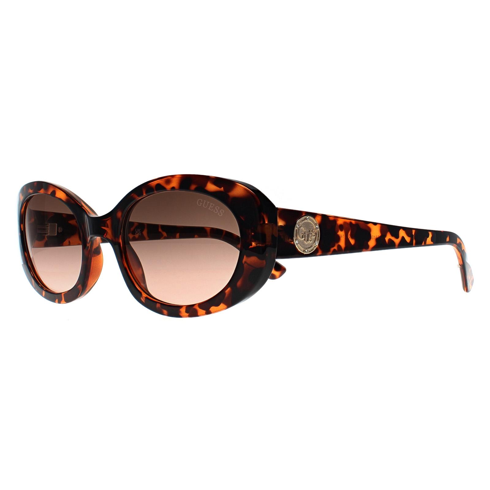 Brown Guess Brown Oval Dark Havana Brown Gradient GF6150, Image 2 of 4