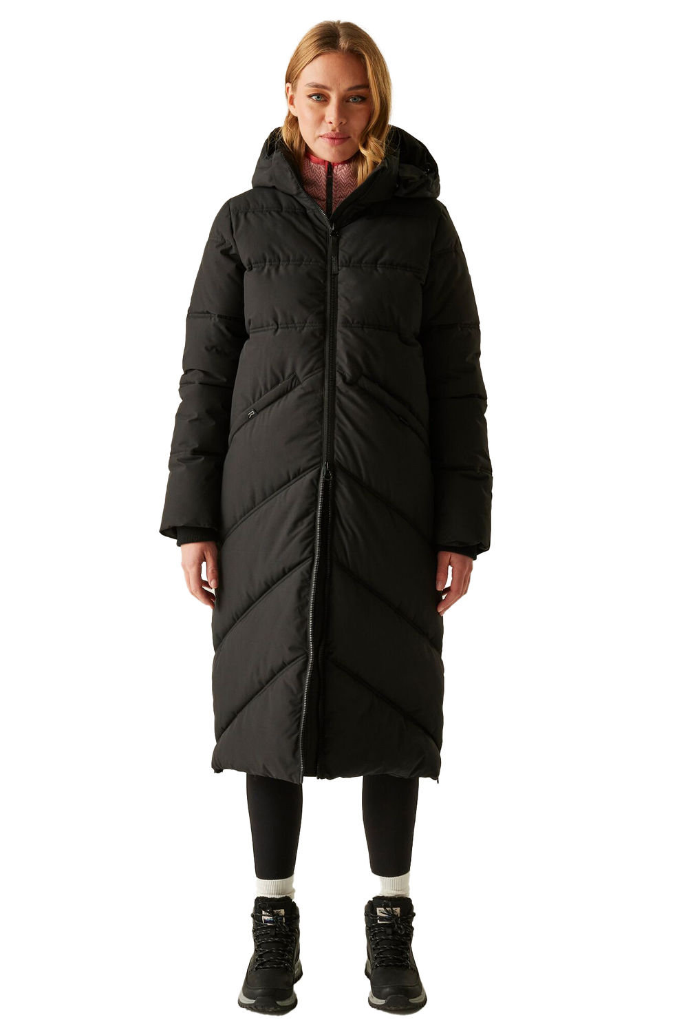 Black Ujeane Padded Jacket, Image 4 of 5