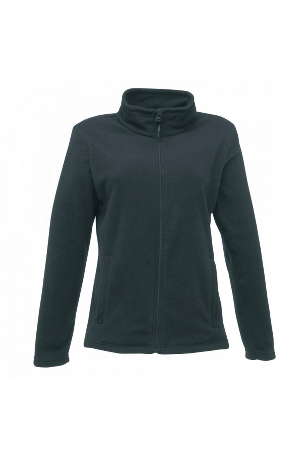 Grey Microfleece Full Zip Jacket, Image 2 of 3