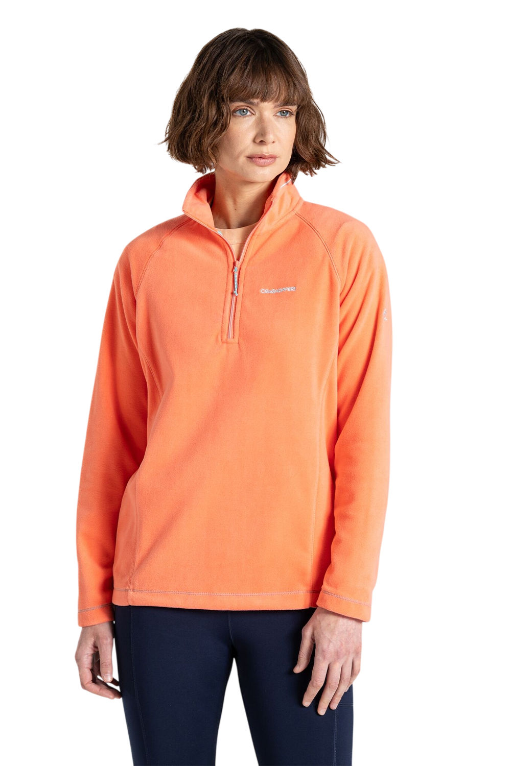 Coral Miska VI Half Zip Fleece, Image 2 of 2