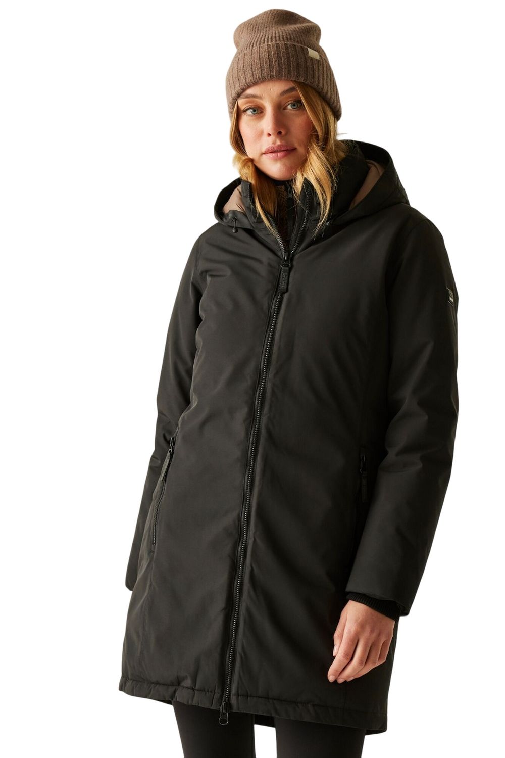 Black Regatta Black Marron Insulated Waterproof Jacket, Image 4 of 6